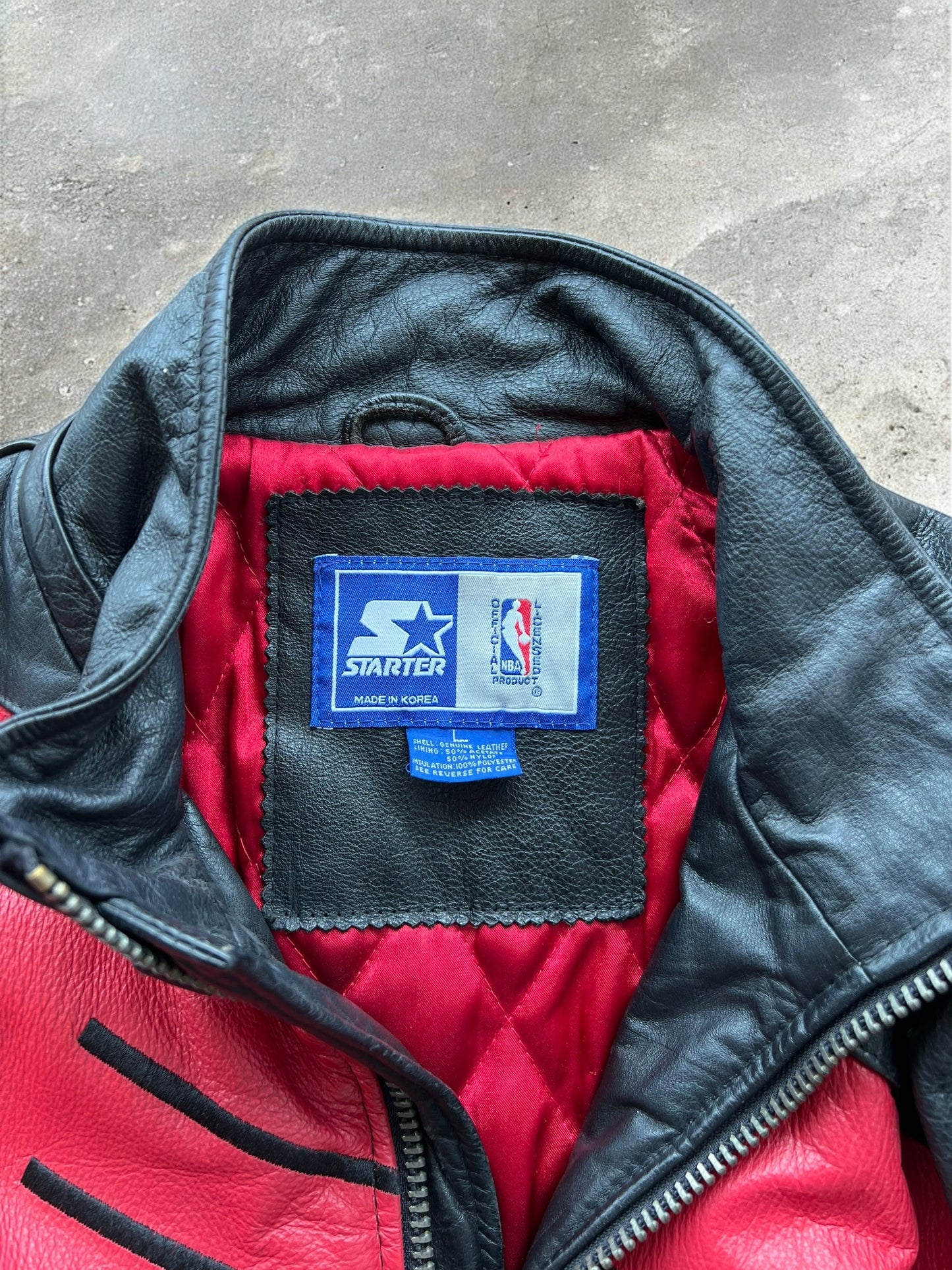 90s Chicago Bulls Jacket Sz. L
