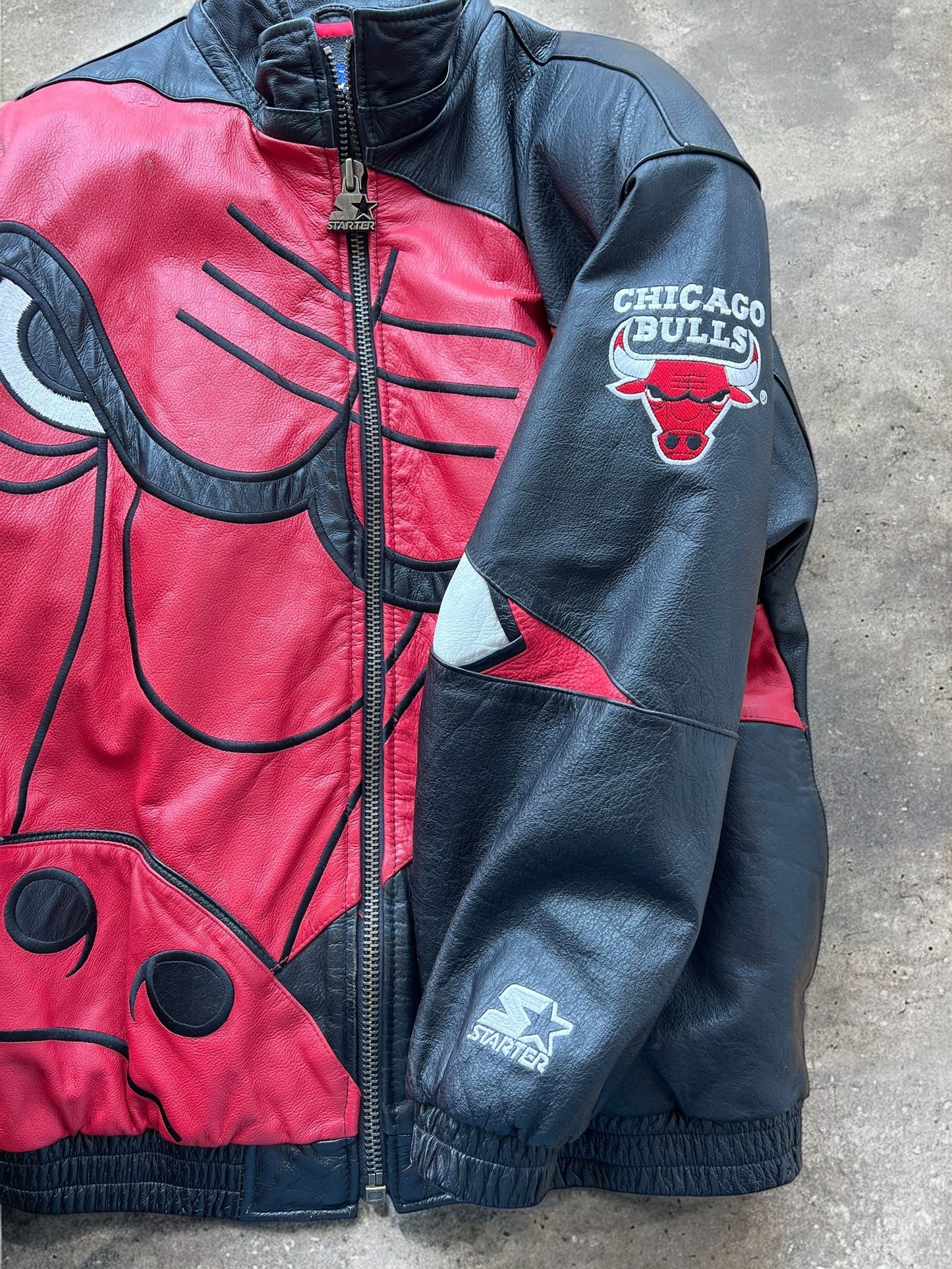 90s Chicago Bulls Jacket Sz. L