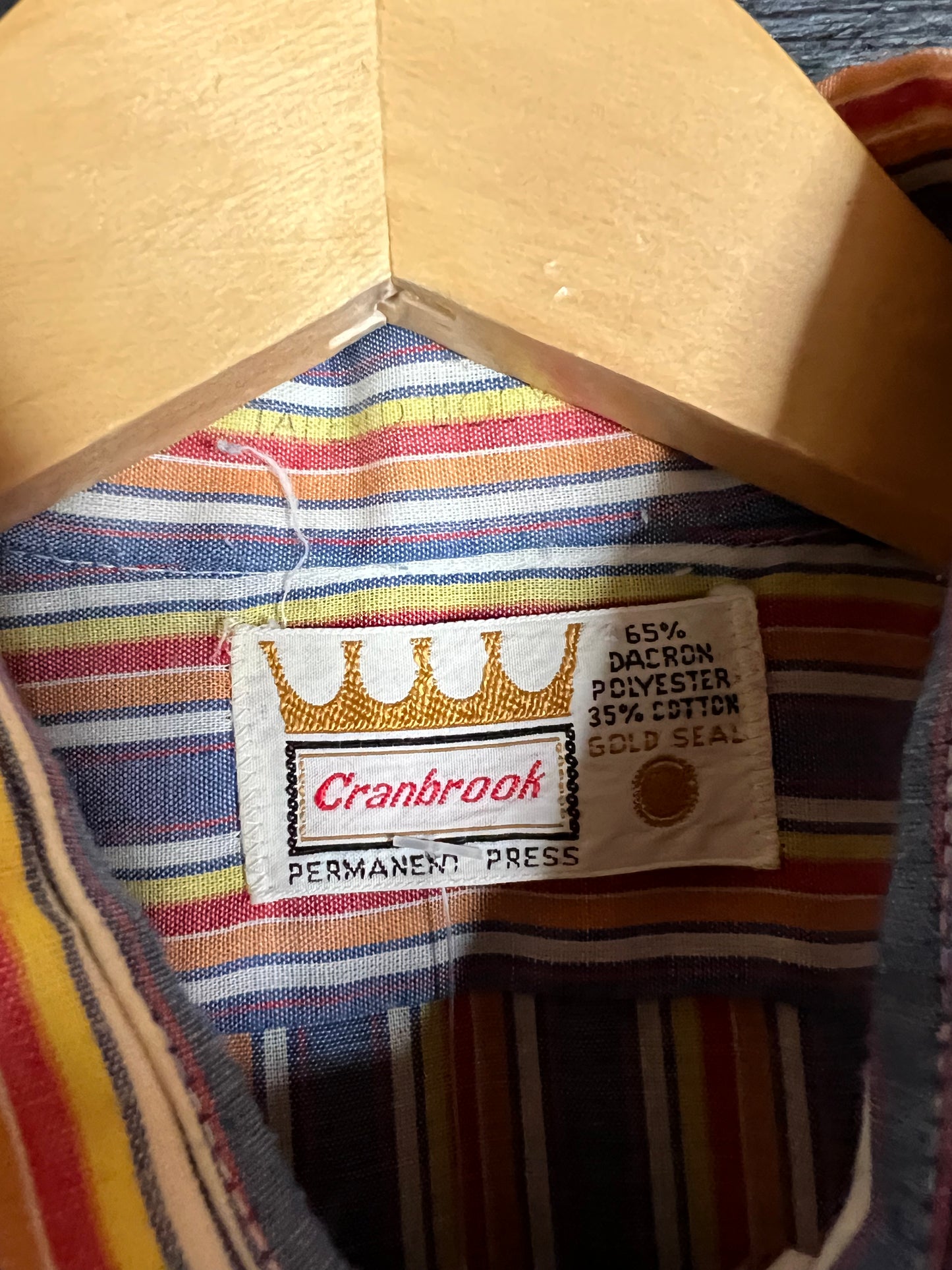 ‘70s Cranbrook Button Up Sz. L