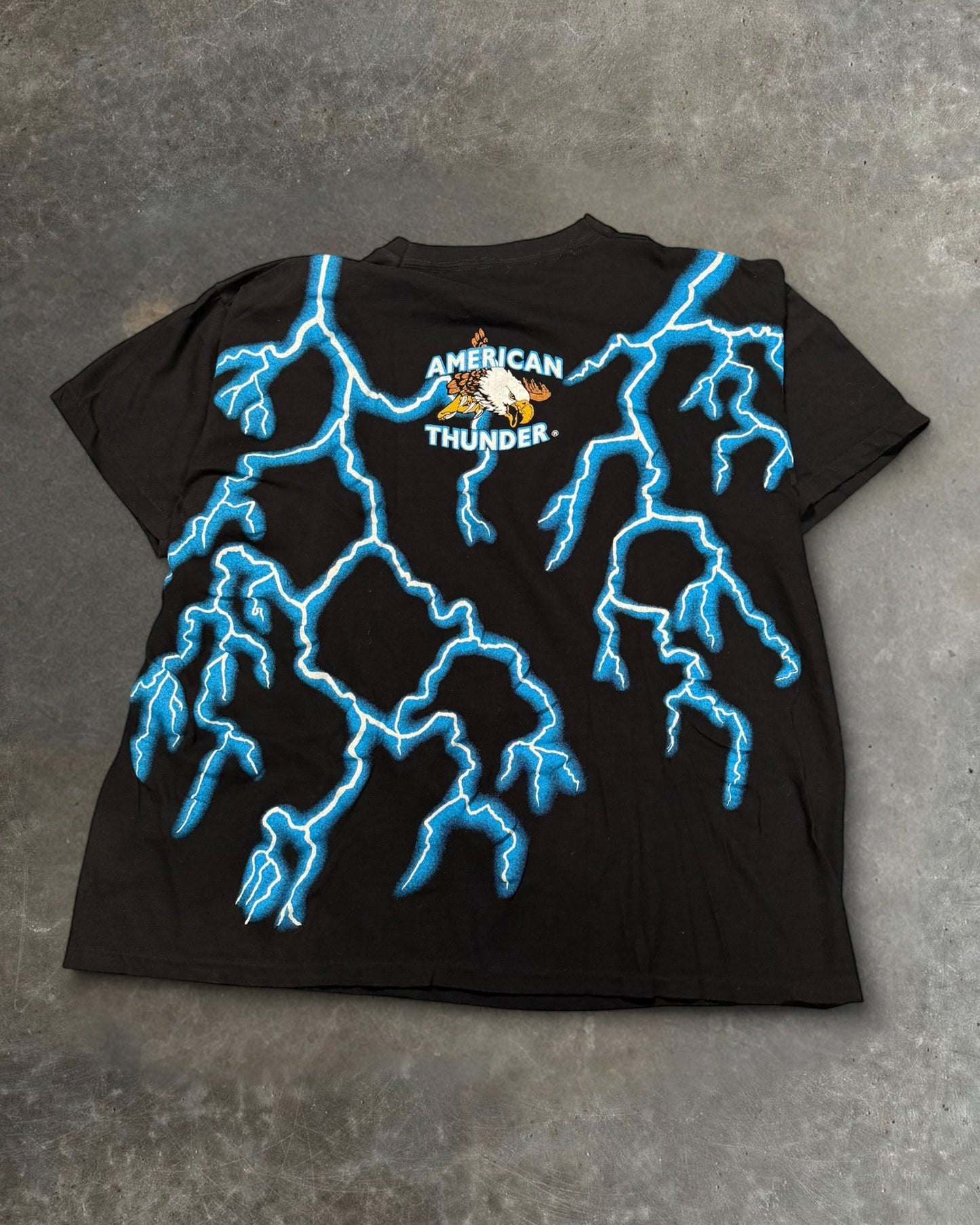 90s Vintage American Thunder Tee Sz. L