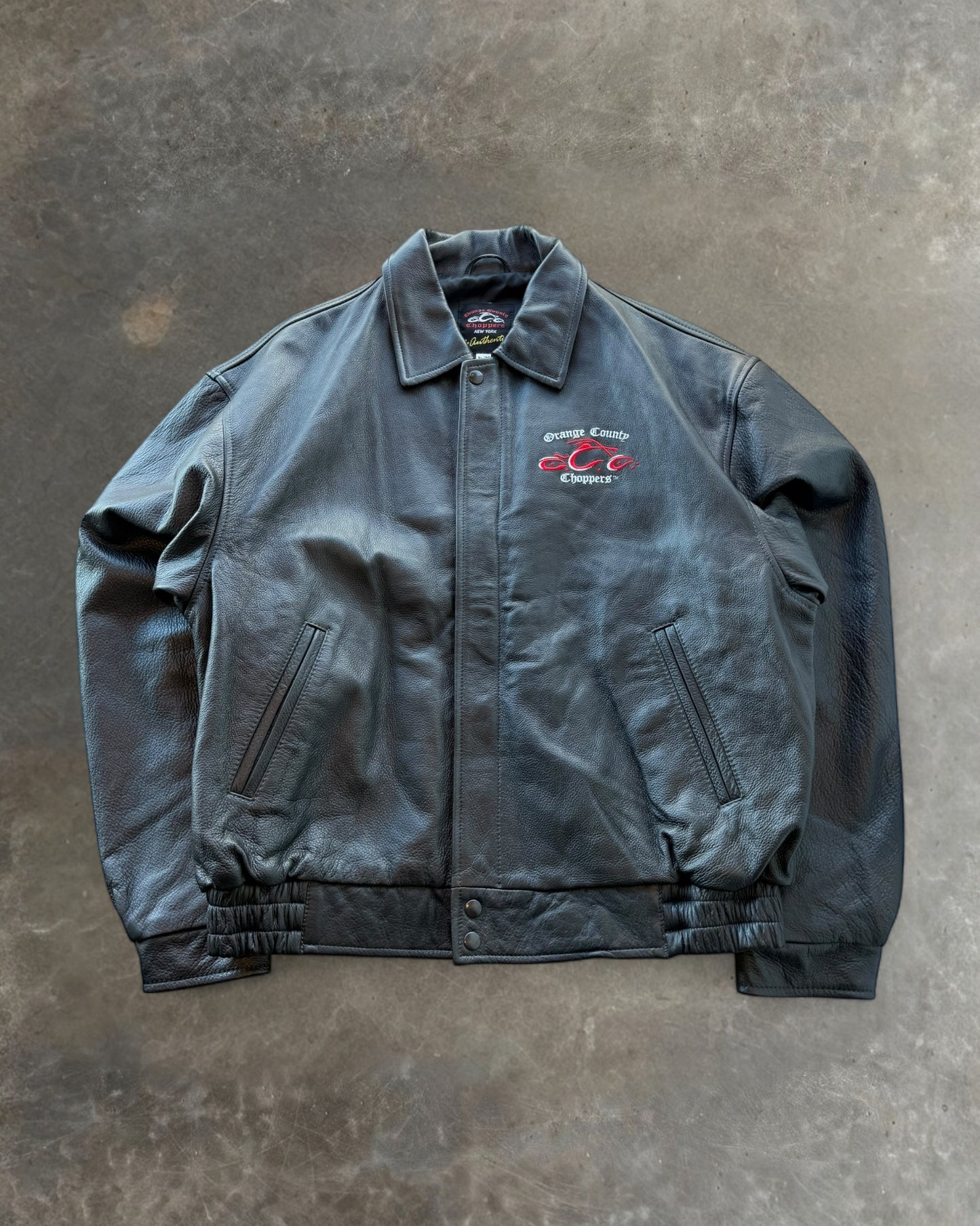 00s OCC Leather Jacket Sz. XL