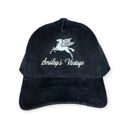 Smiley’s Tradition Cord Hat Black