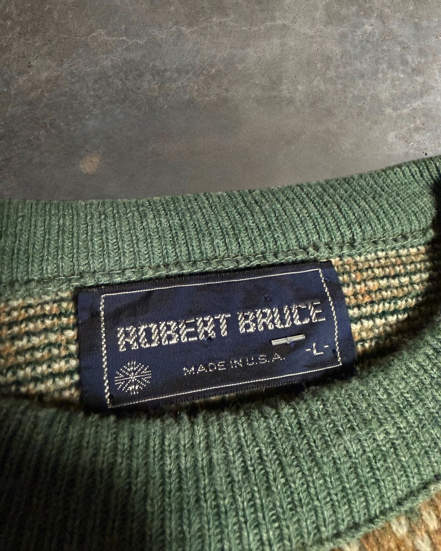 '90s Robert Bruce Sweater Sz. L