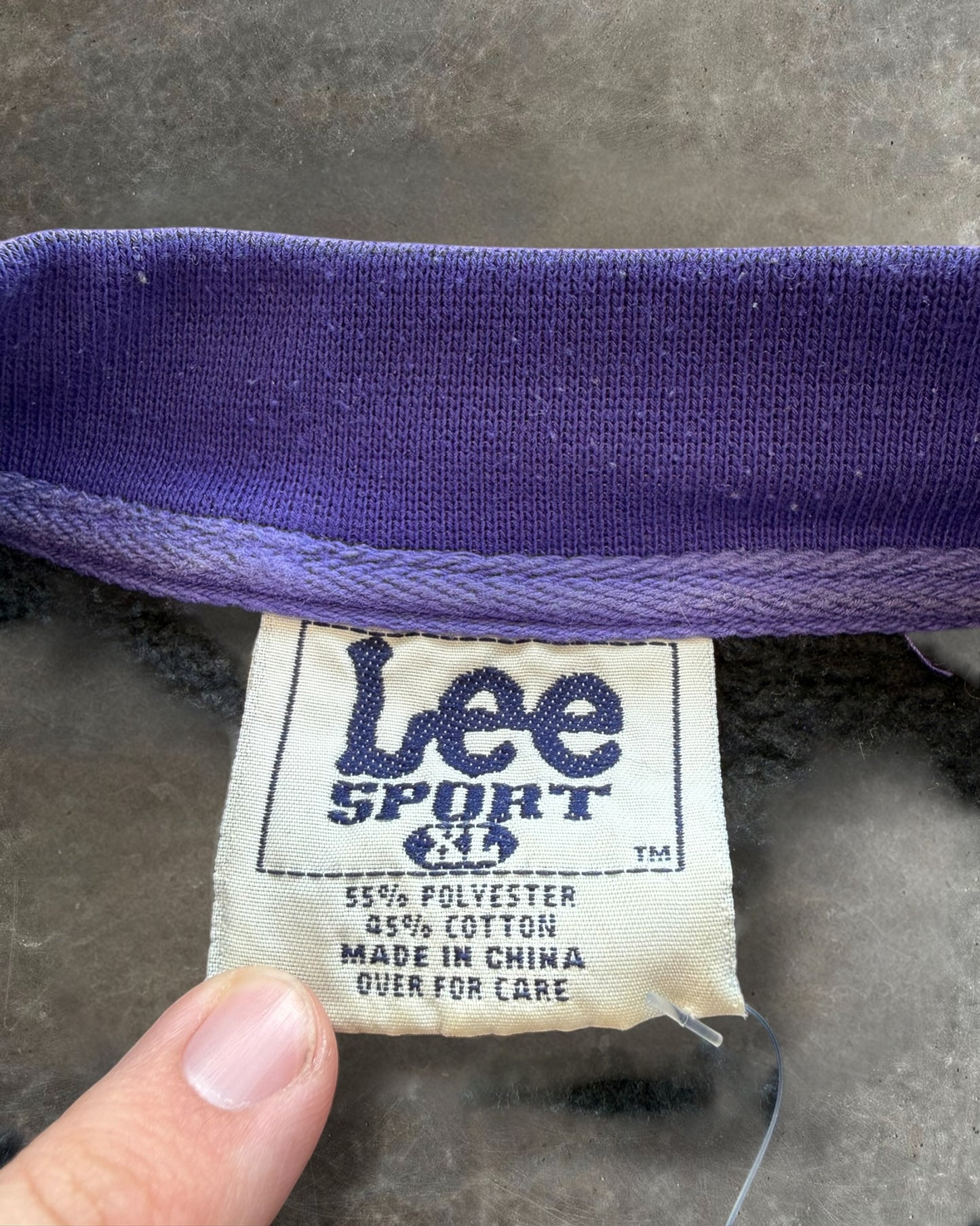 '90s Northwestern V-Neck Crewneck Sz. XL