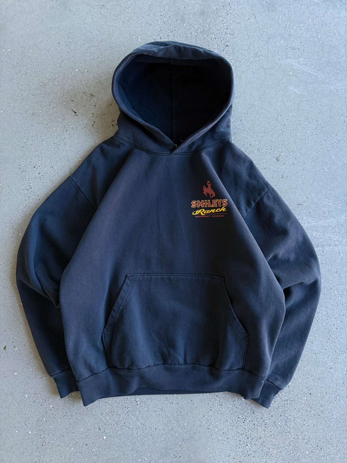 Smiley's Midwest Cowboy Hoodie Sz. S, M, L