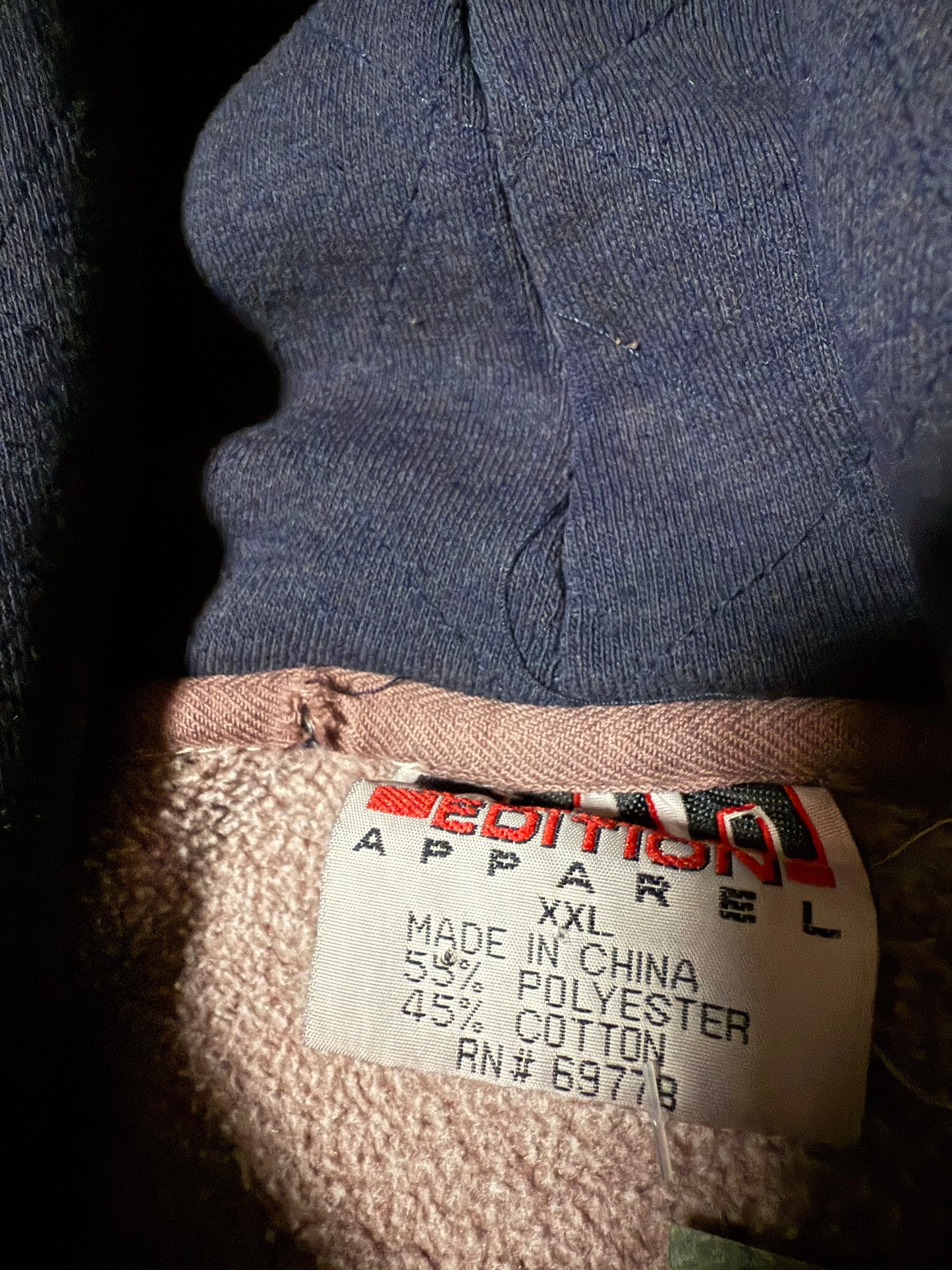 '90s Notre Dame Hoodie Sz. XXL