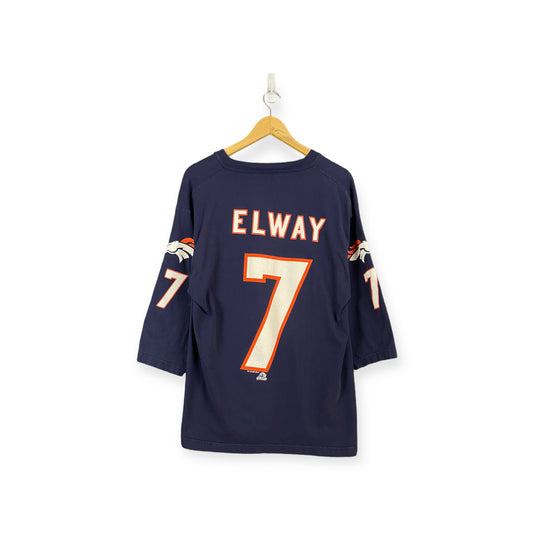 '97 Broncos Elway 3/4 Sleeve Tee Sz. L
