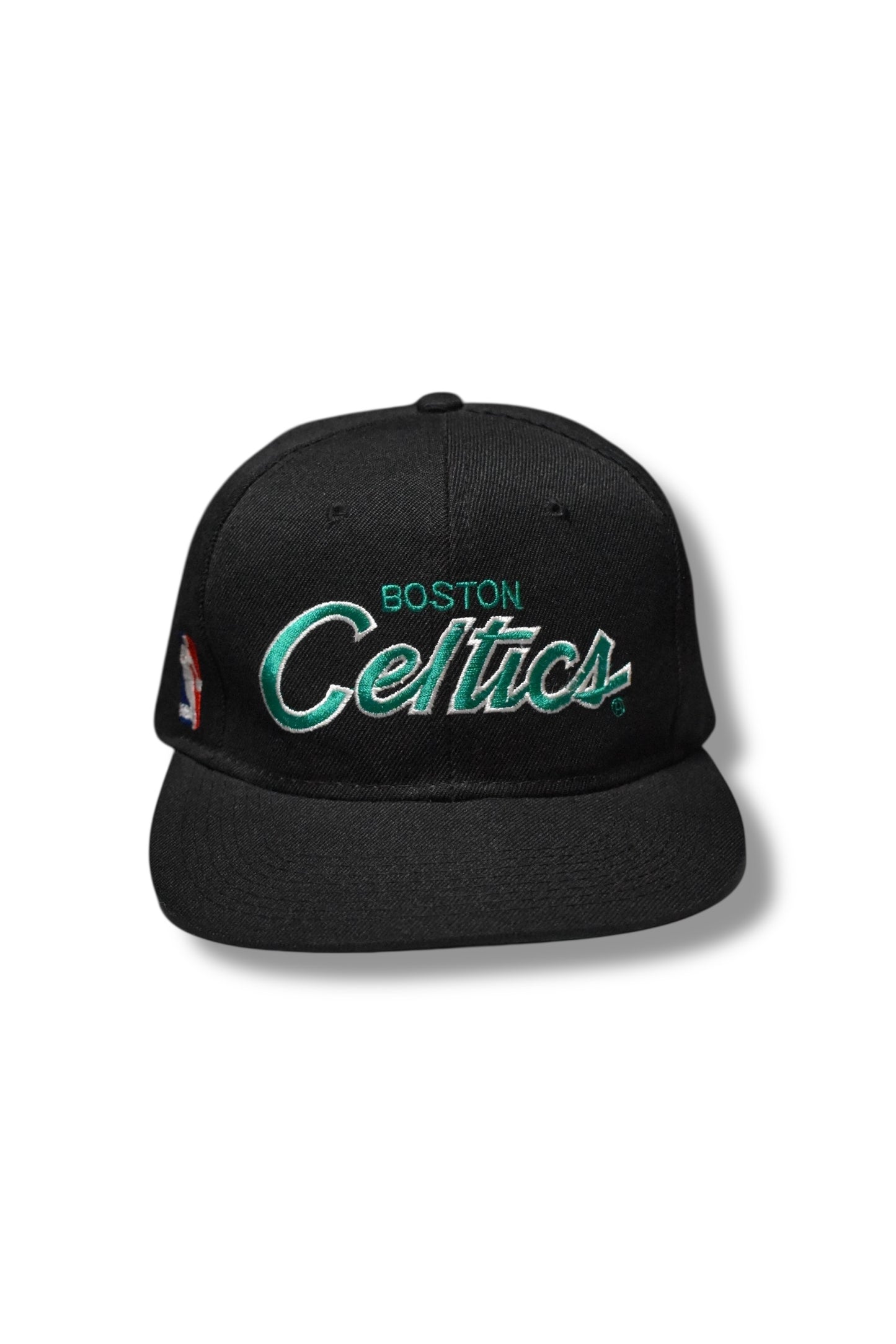 '90s Celtics Script Snap Back Hat