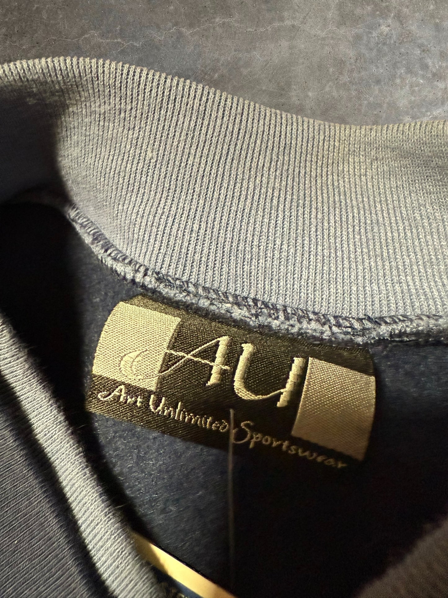 '90s Winter Nature Button crewneck Sz. L