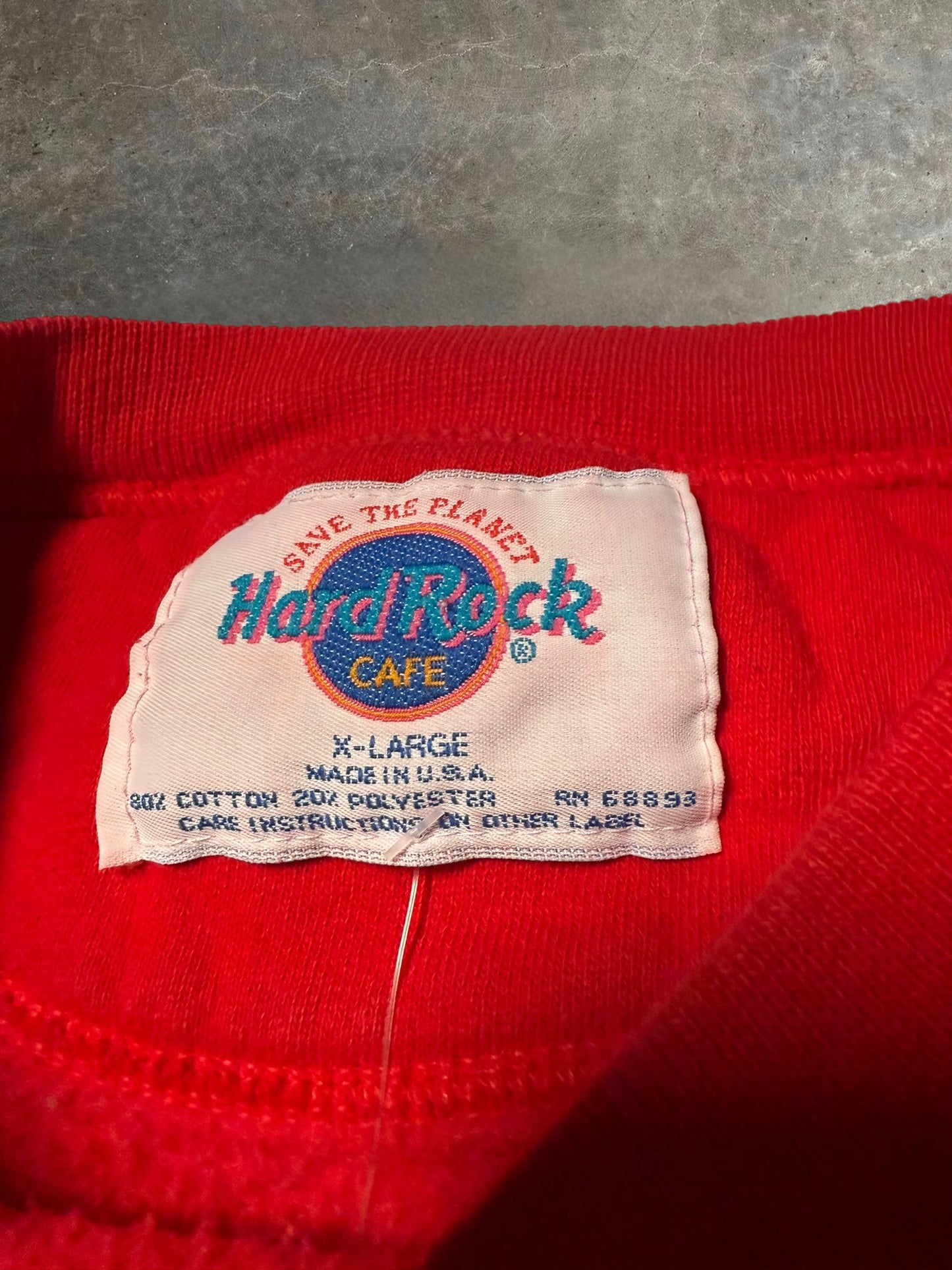 90s Hard Rock Crewneck Sz. XL