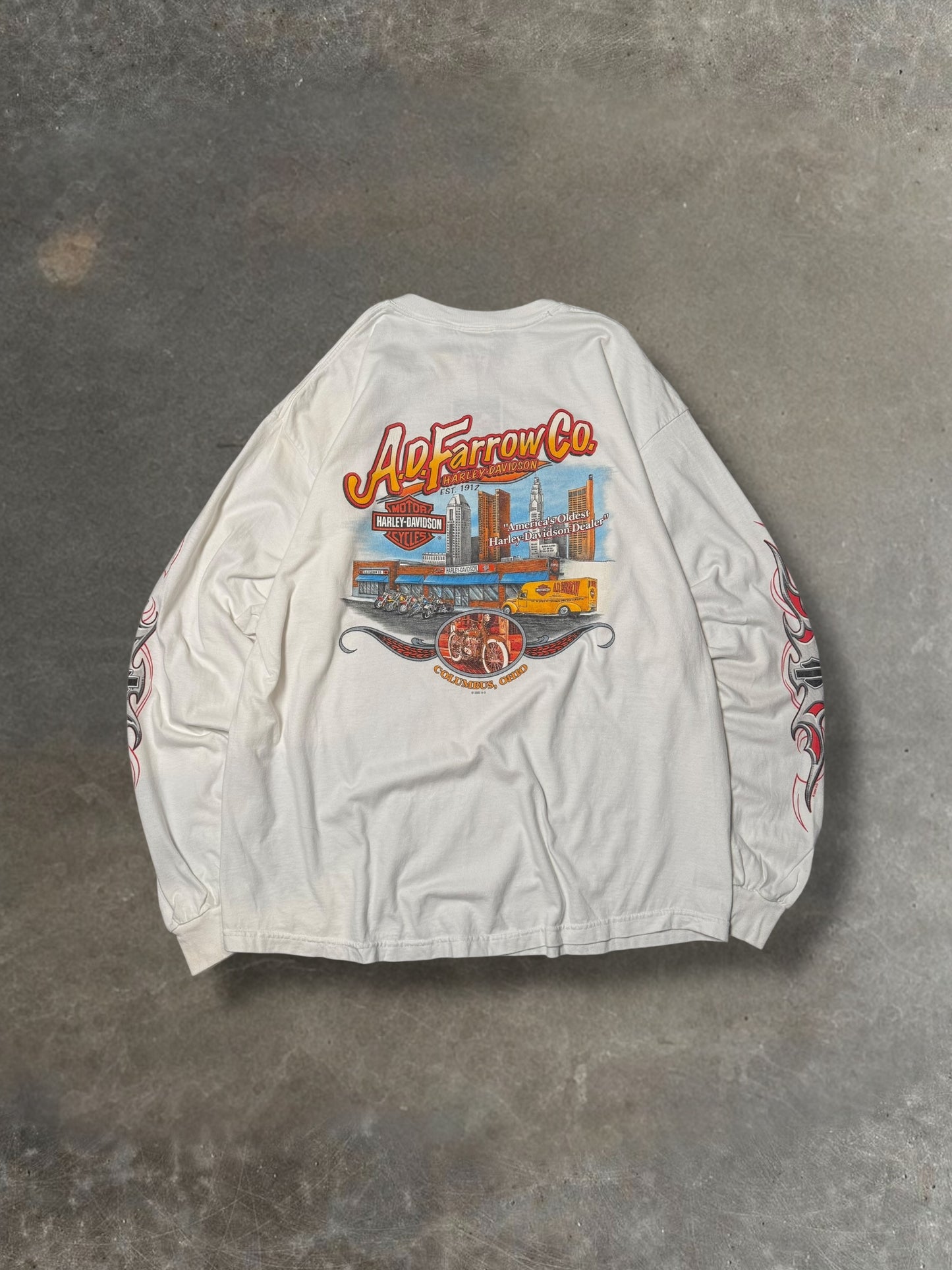 '03 Ohio Harley Long Sleeve Sz. XL