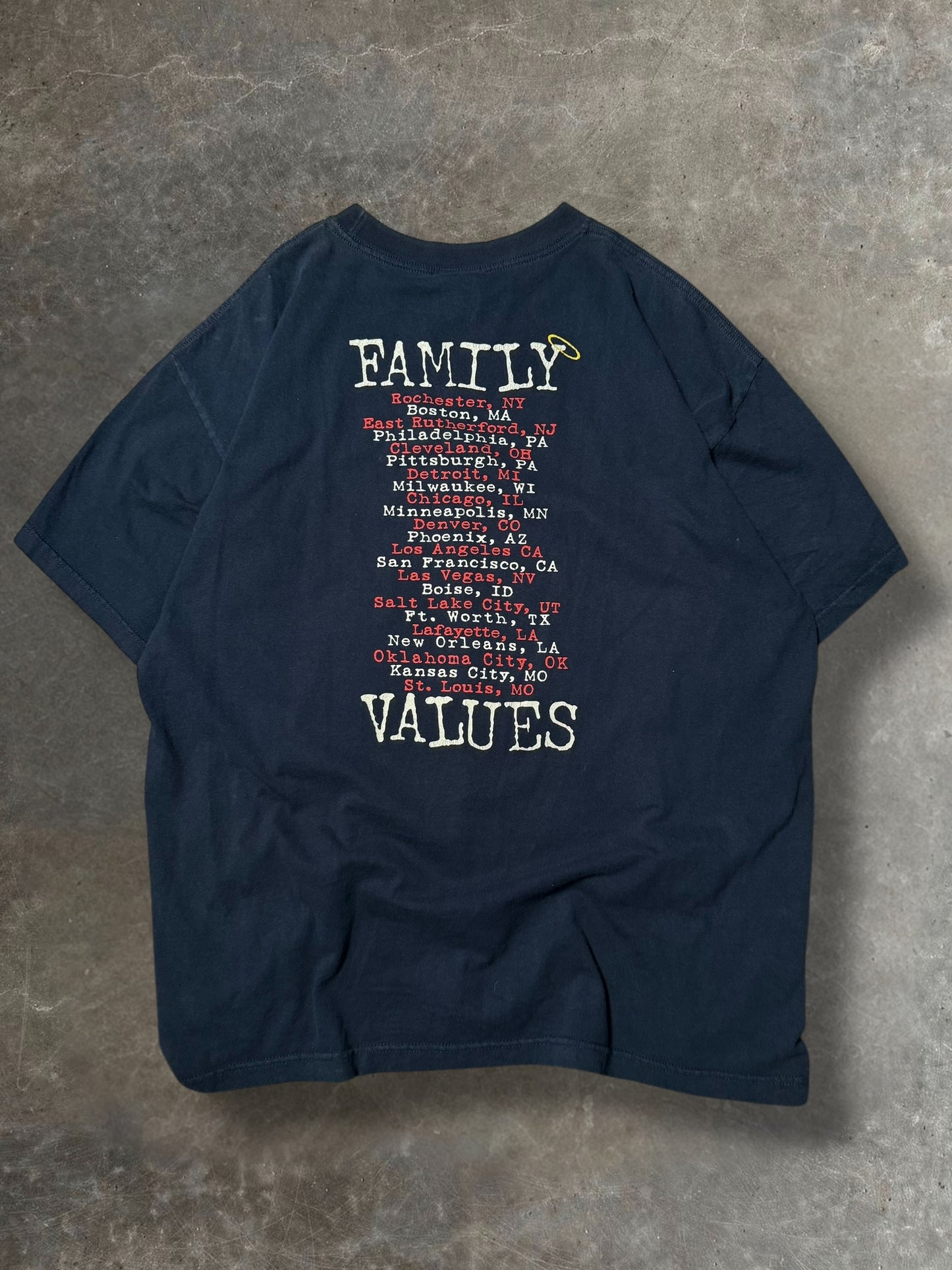 '99 Family Values Tour Tee Sz. XL