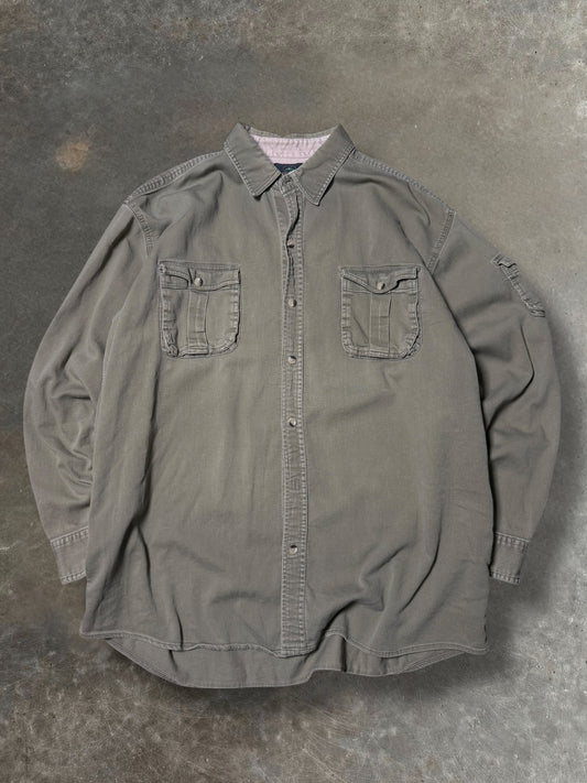 '00s Red Head Flannel Sz. XL