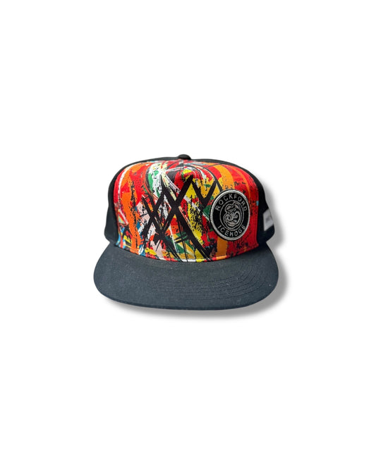 '20s Ice Hogs Paint Splatter Snap Back Hat
