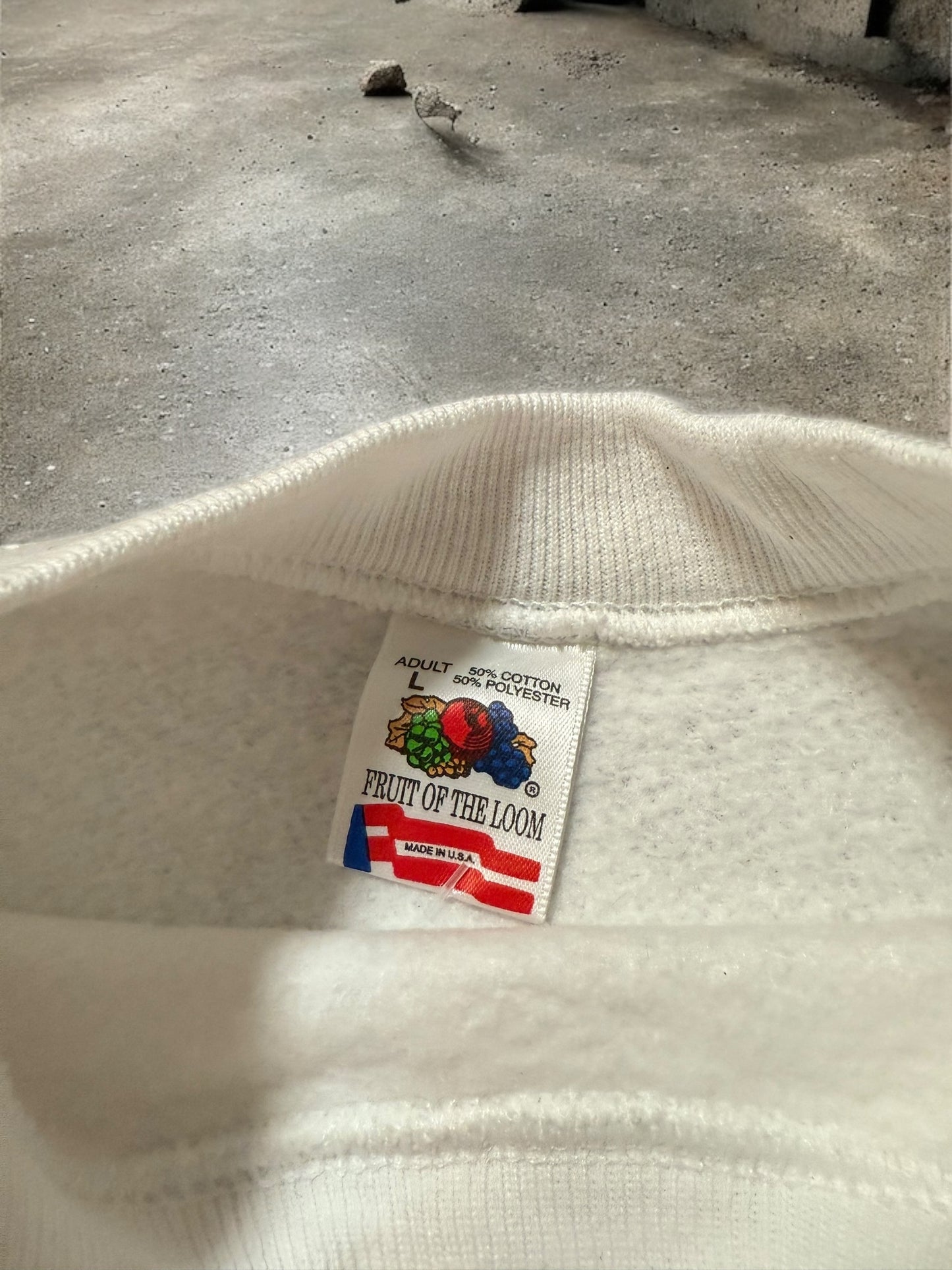 '90s Stressed Cat Crewneck Sz. L