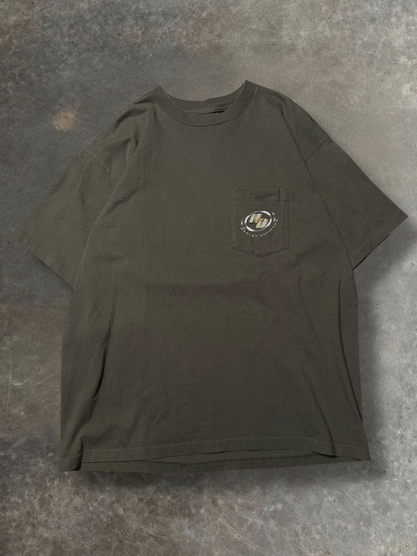 '05 Rockford Harley Pocket Tee Sz. XL
