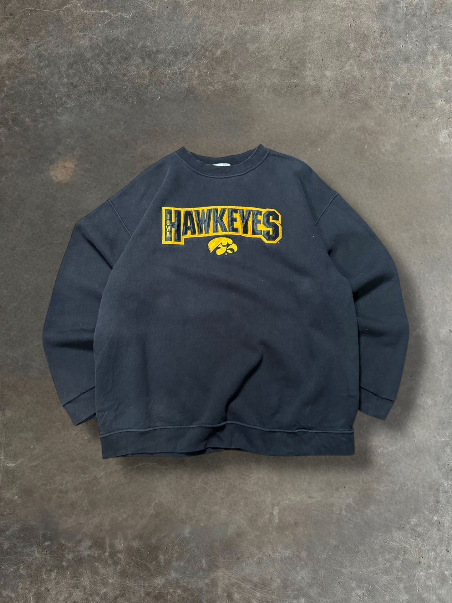 '90s Iowa Hawkeyes Crewneck Sz. L
