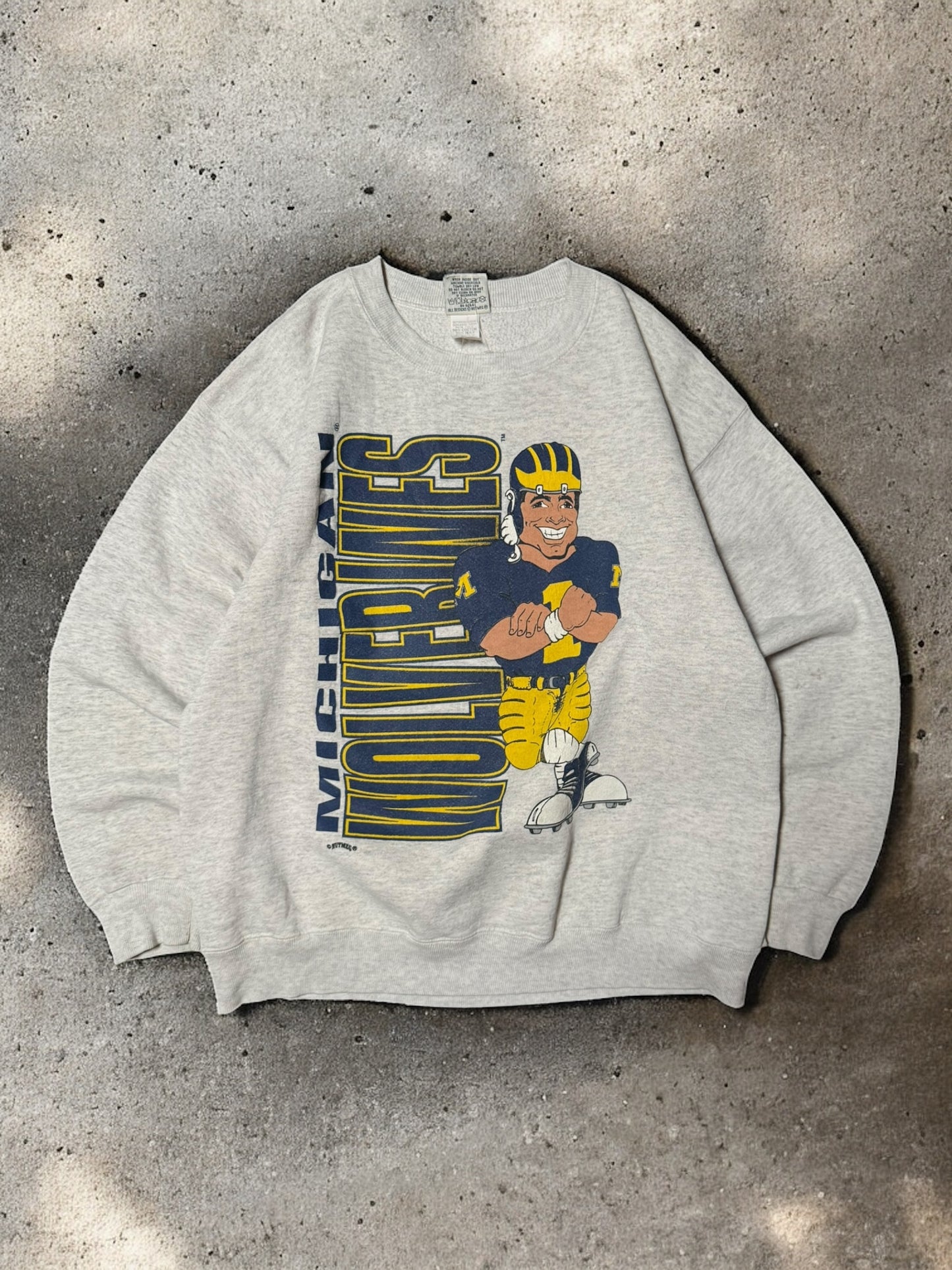 '90s Michigan Football Crewneck Sz. L