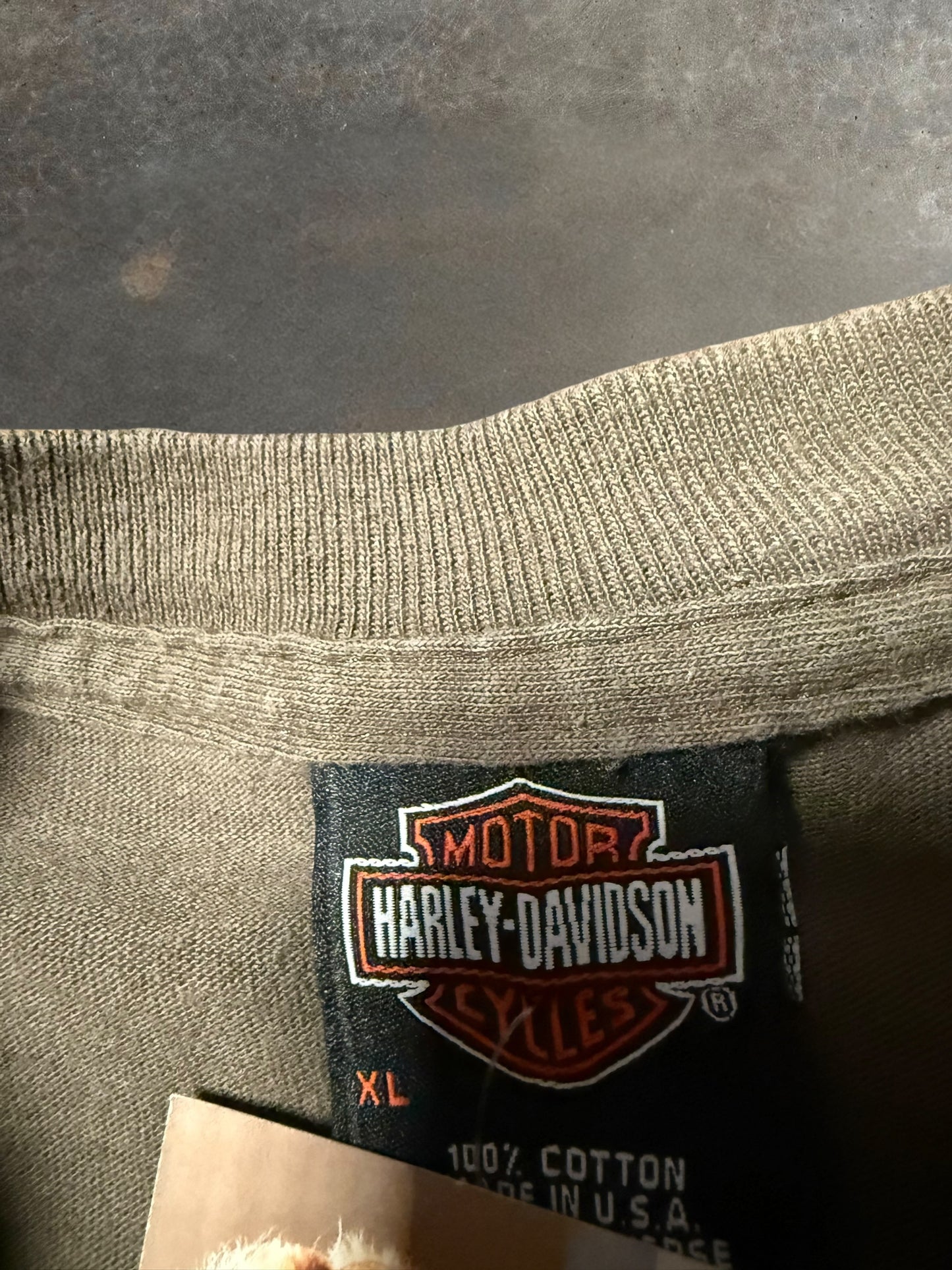 '05 Rockford Harley Pocket Tee Sz. XL