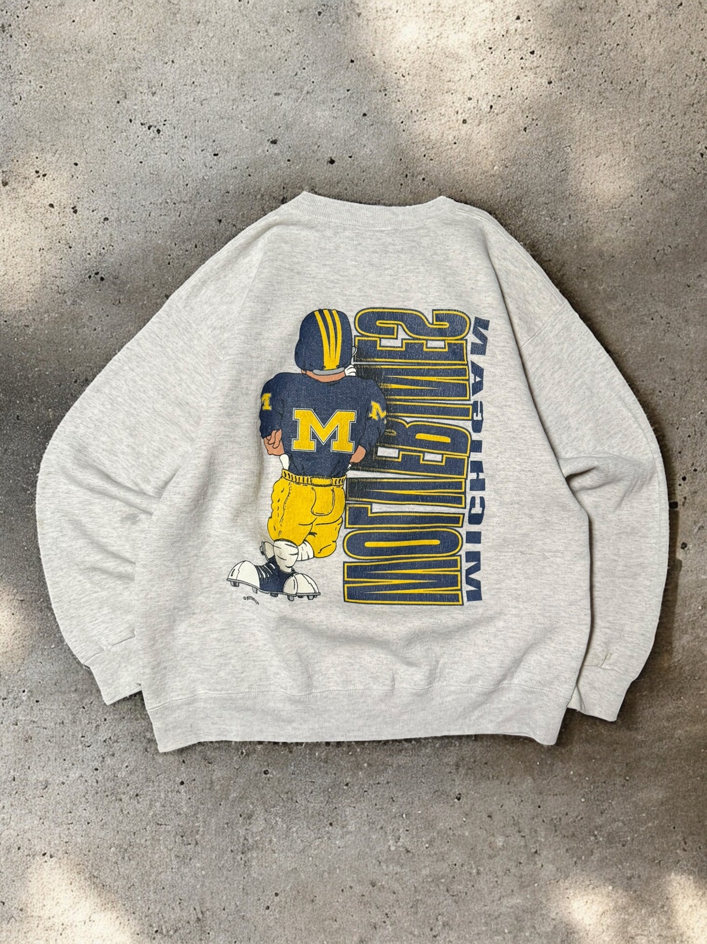 '90s Michigan Football Crewneck Sz. L