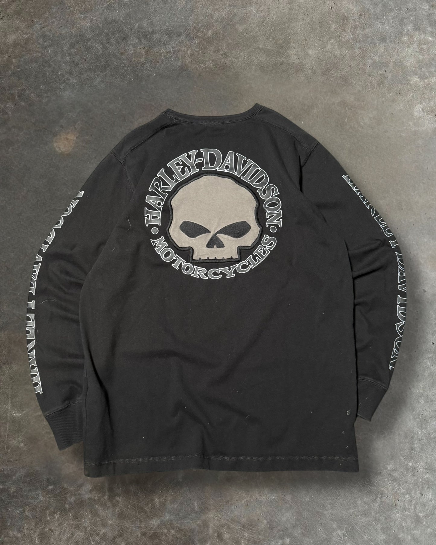 '00s Harley Skull Long Sleeve Sz. M