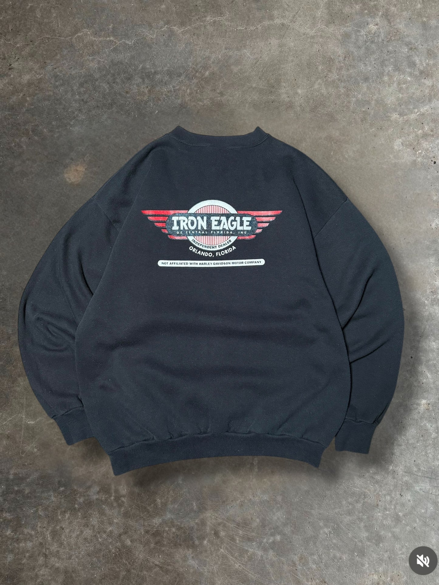 '93 Looney tunes Harley Crewneck Sz. L