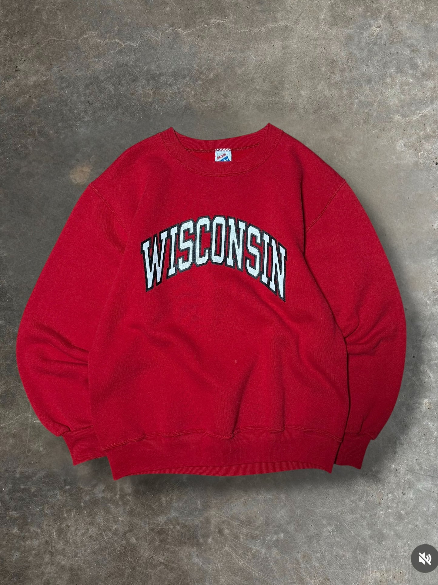 90s Wisconsin Crewneck Sz.M