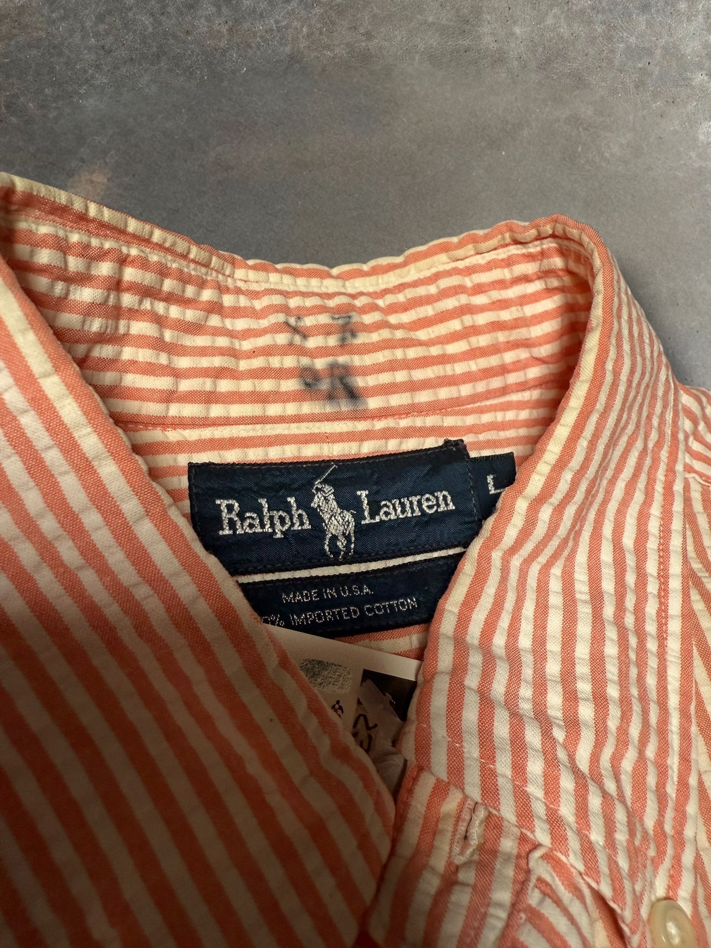 '00s Polo Button Up Sz. L