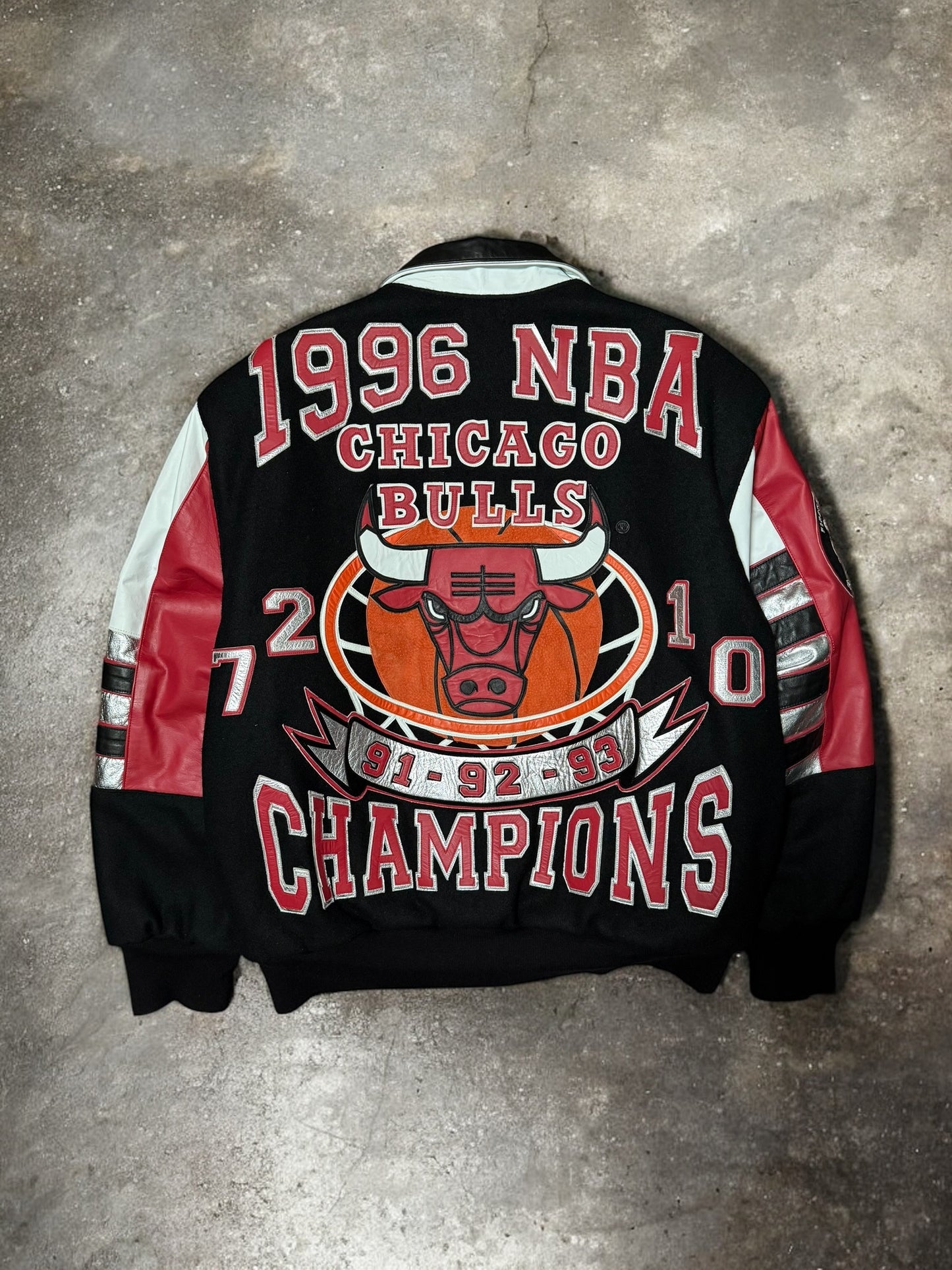 '96 Chicago Bulls Jeff Hamilton Jacket Sz. M