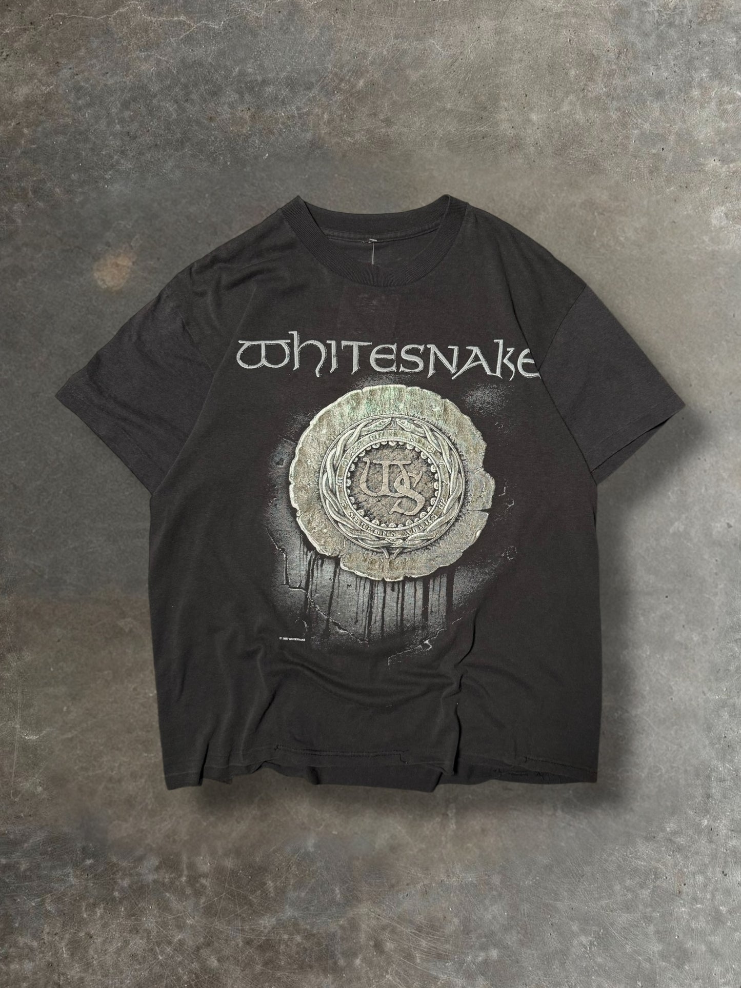 '87 White Snake Band Tour Tee Sz. L