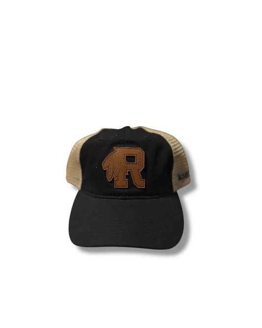'20s Ice Hogs "R" Buckle Back Trucker Hat