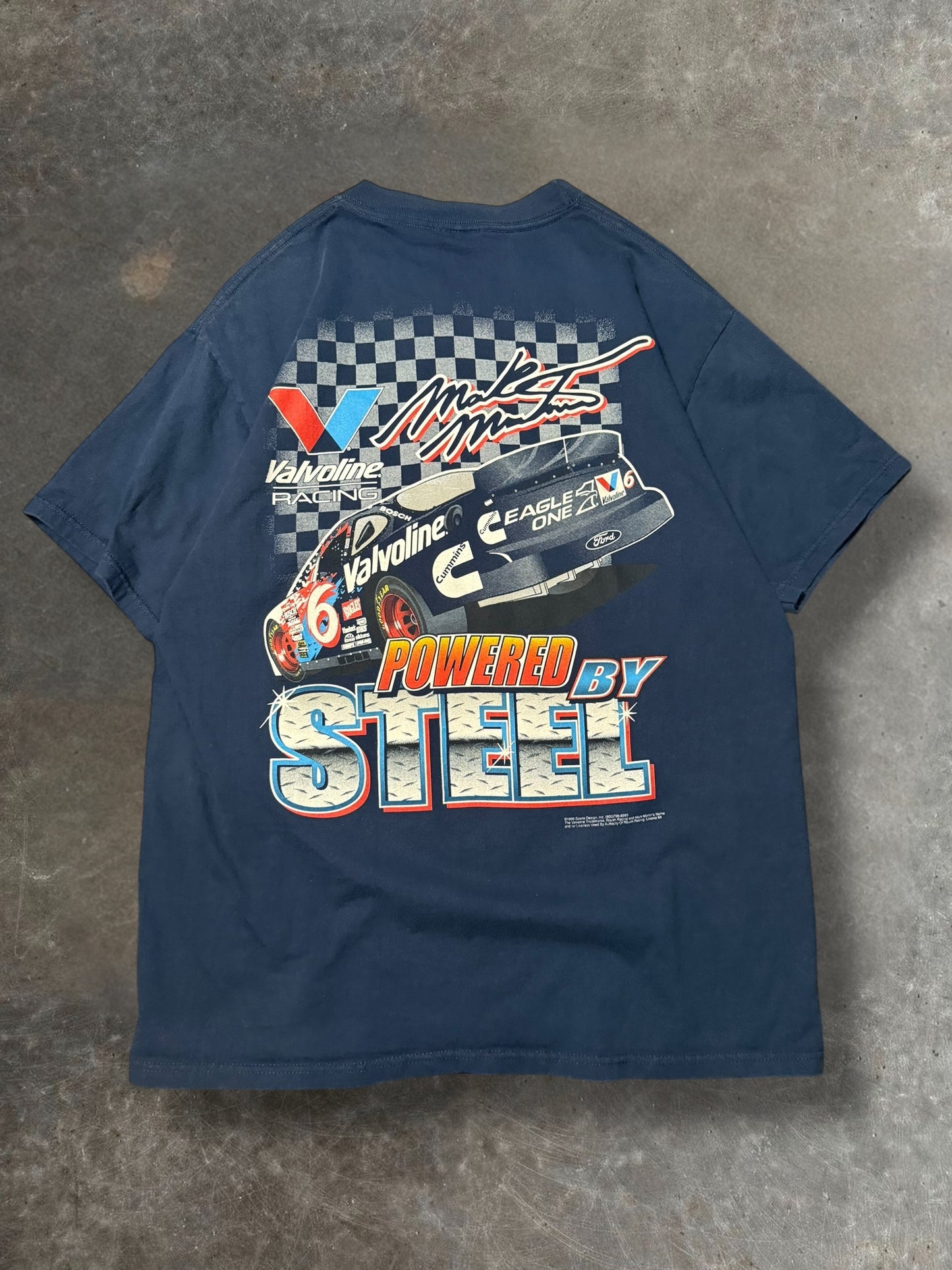 '99 Mark Martin Nascar Tee Sz. L