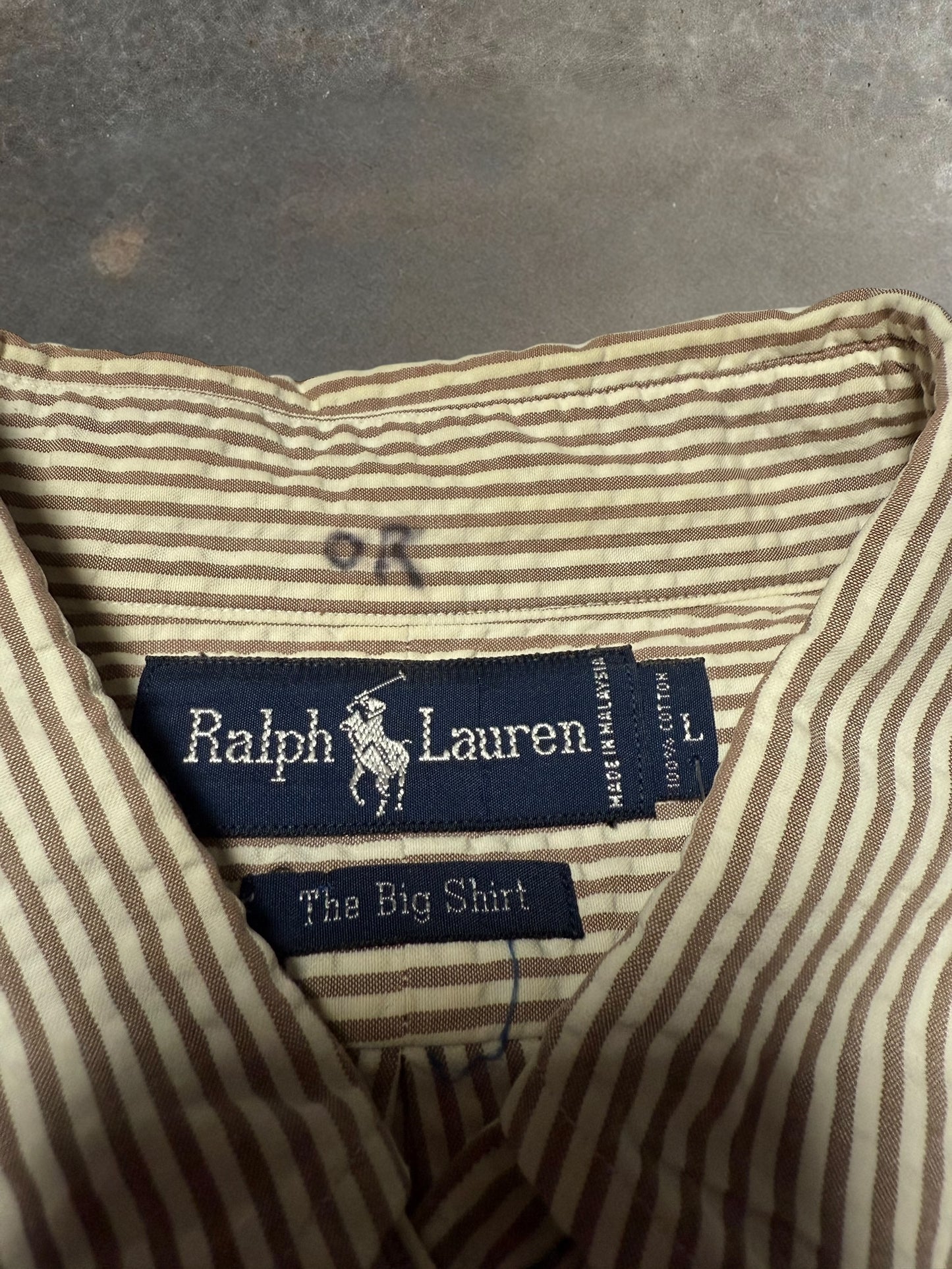 '00s Polo Button Up Sz. L