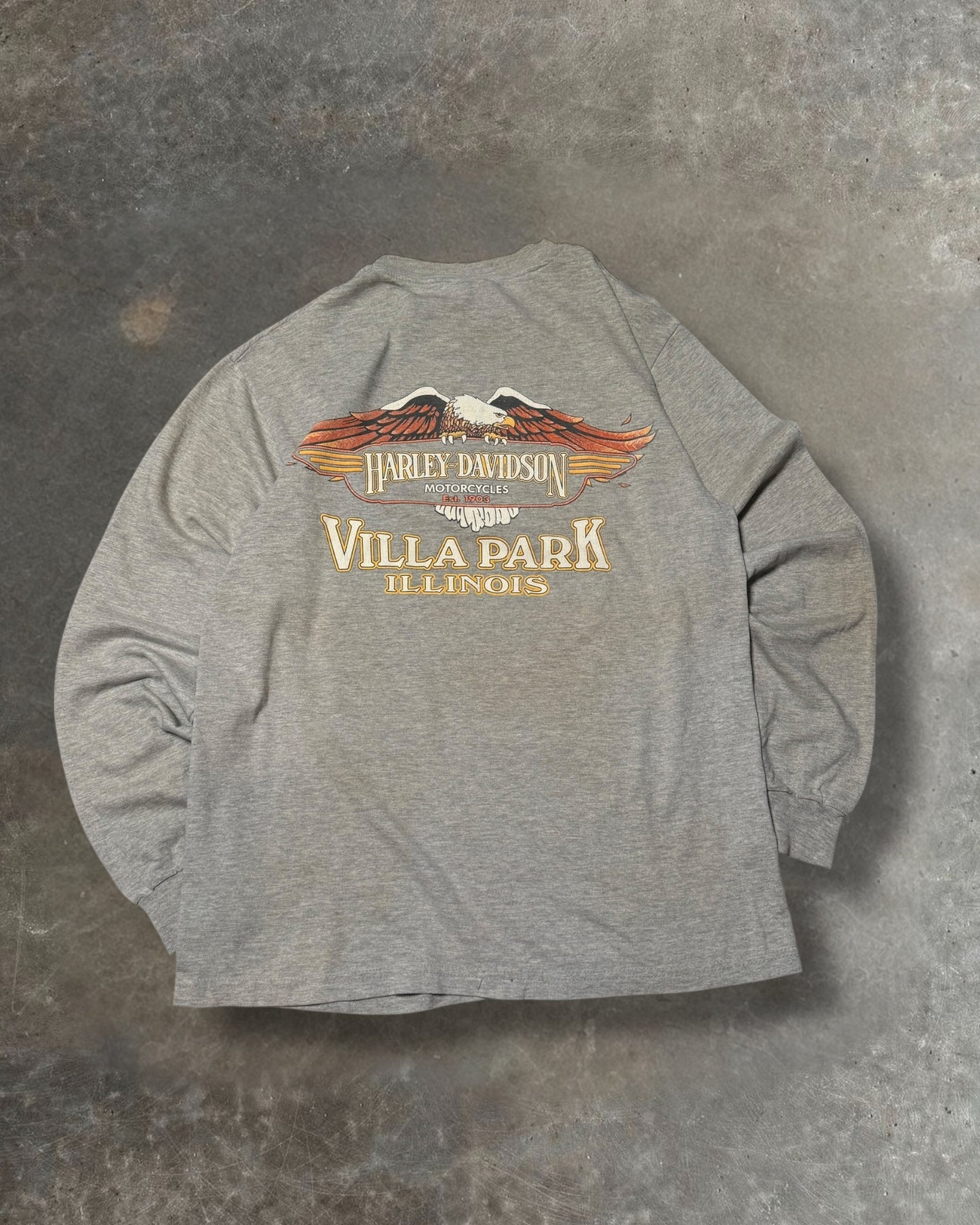 '90s Harley Engine Long Sleeve Sz. M