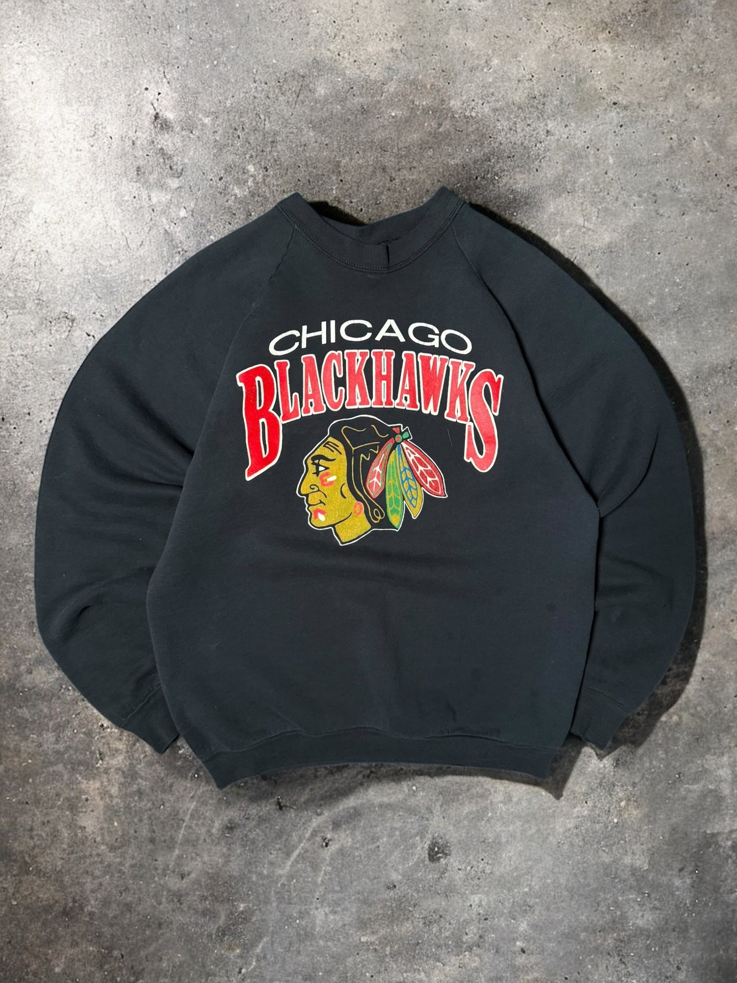 '90s Blackhawks Crewneck Sz. XL