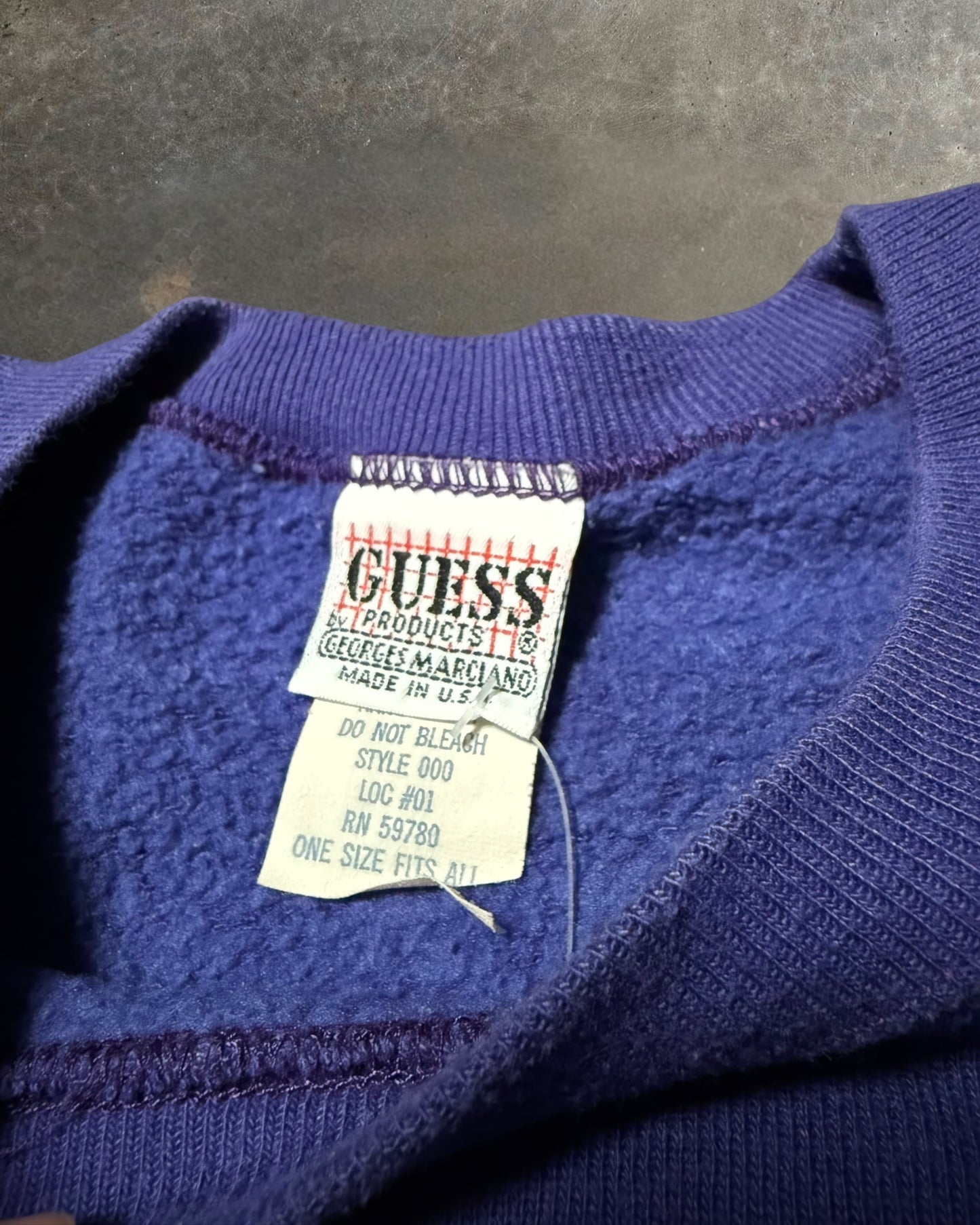 '90s Guess Snowboarding Crewneck Sz. L