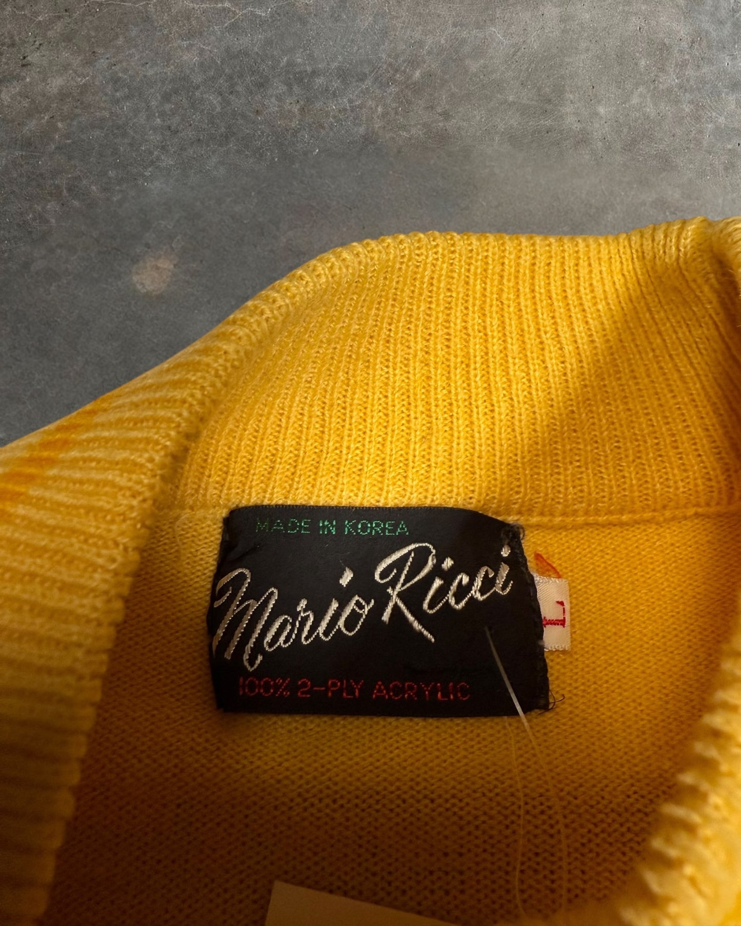 '80s Mario Ricci Tee Sz. L