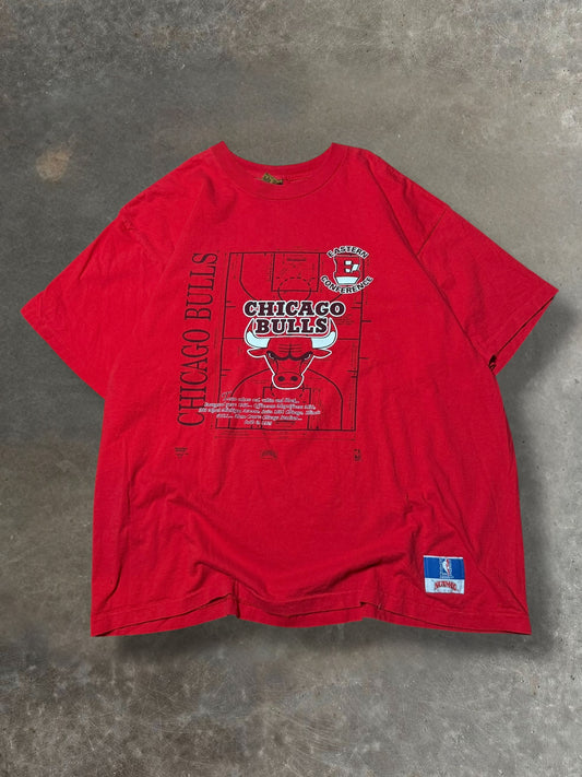 '90s Bulls Court Tee Sz. XL