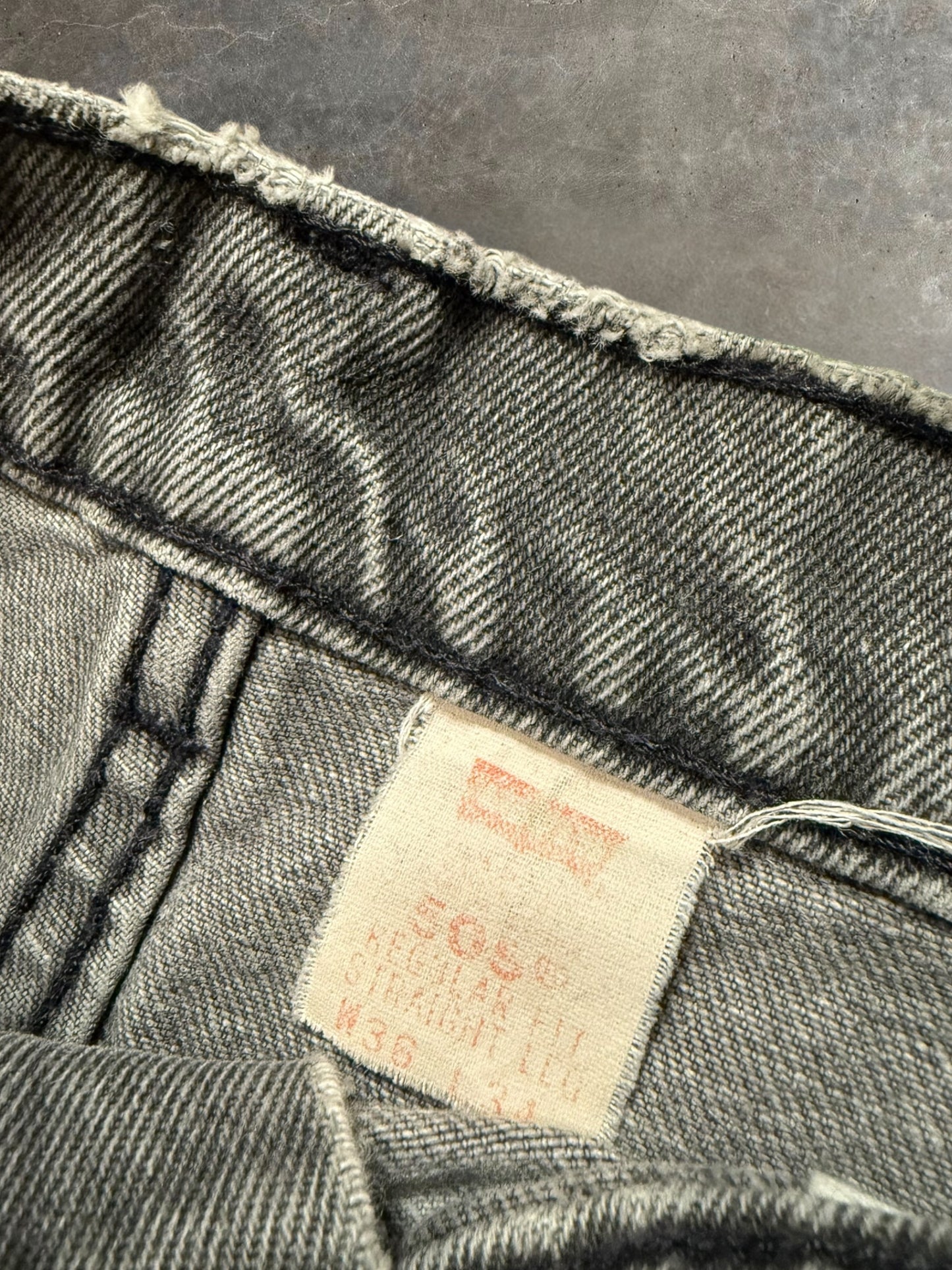 '90 Levis Chopped Denim Shorts Sz. 36