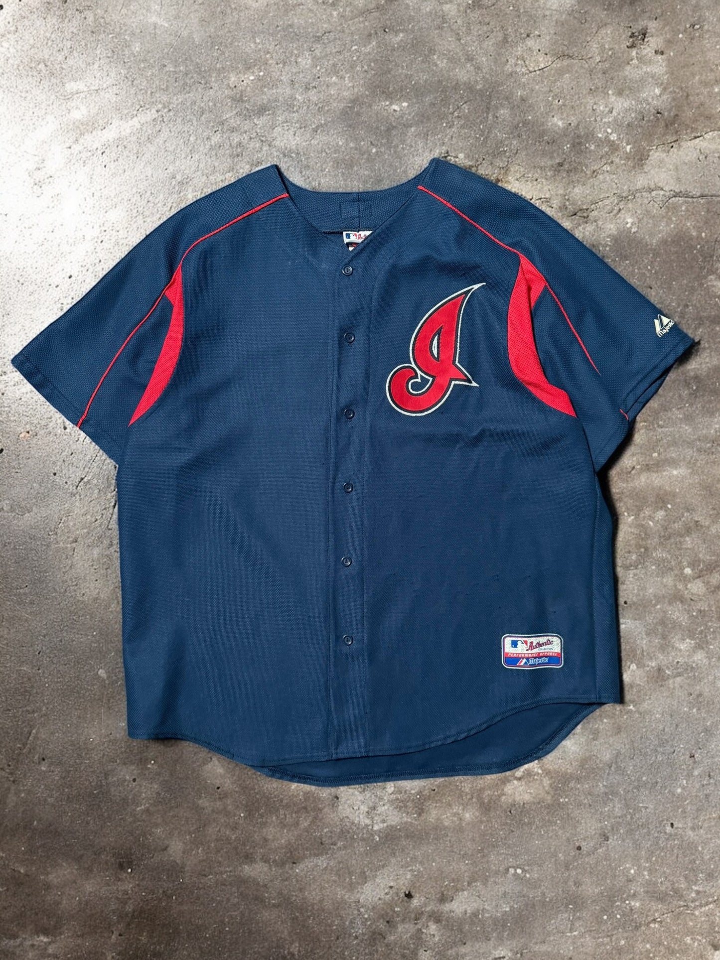 '90s Indians Baseball Jersey Sz. XXL