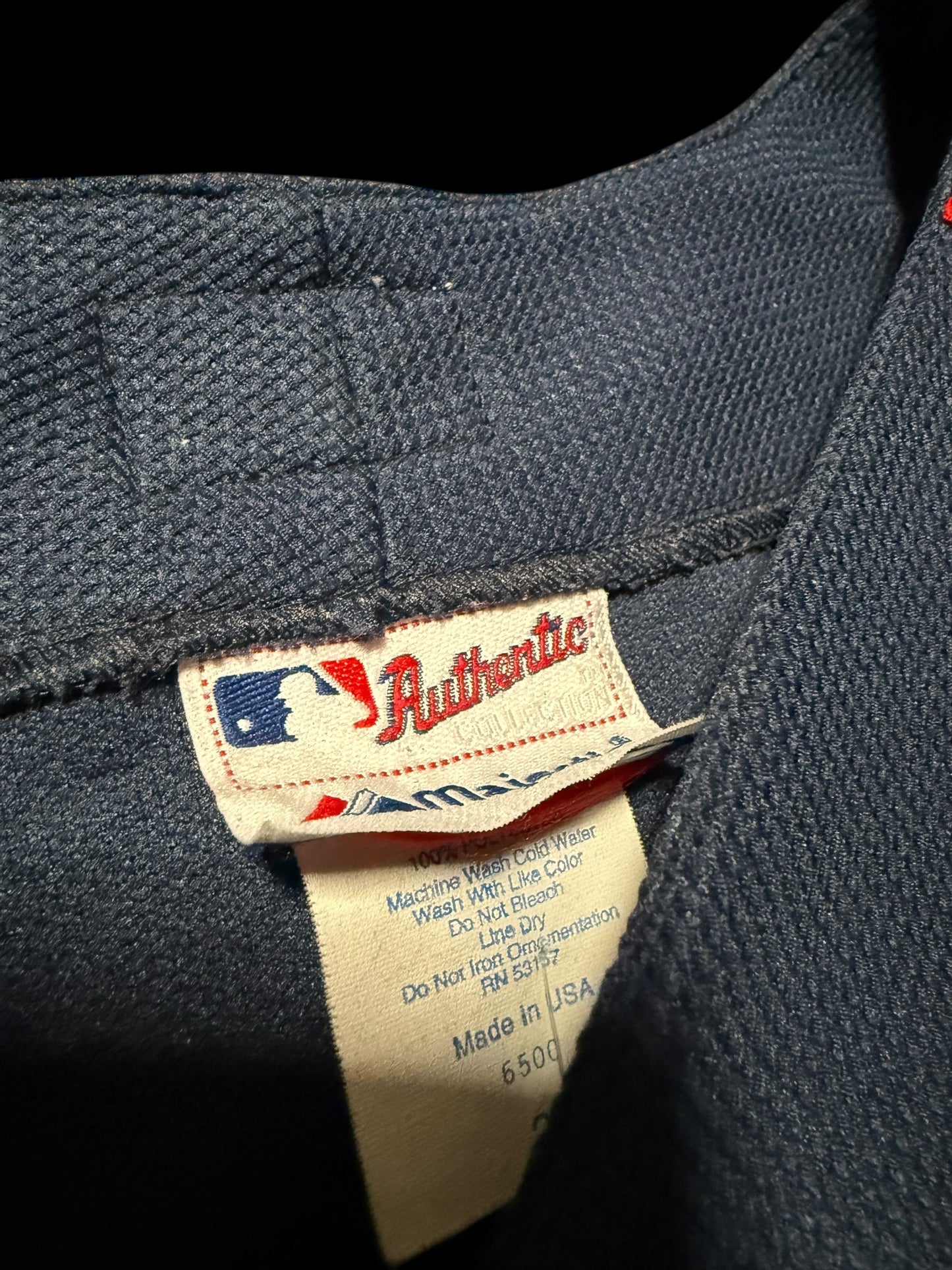 '90s Indians Baseball Jersey Sz. XXL
