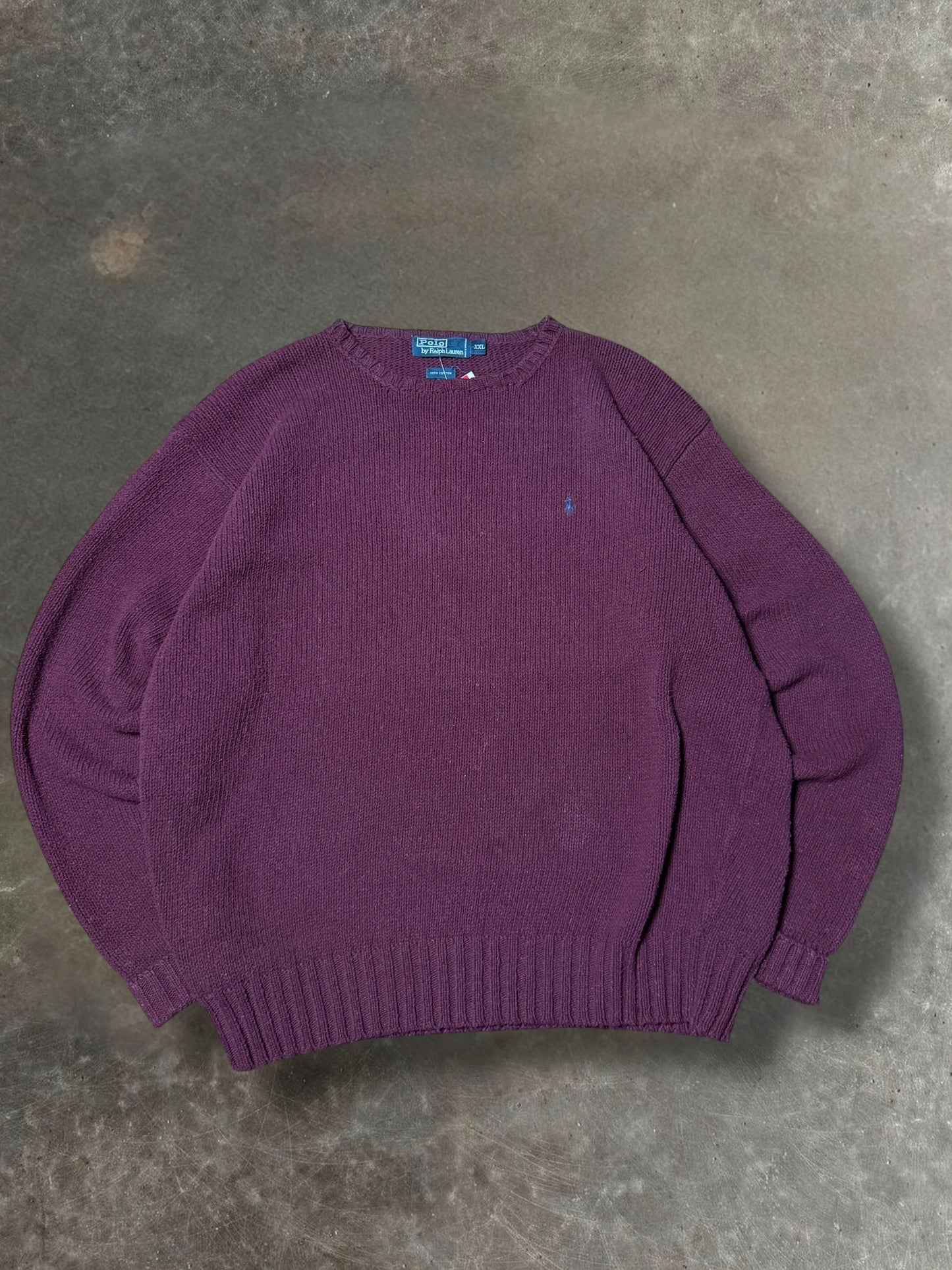 '00s Polo Sweater Sz. XXL
