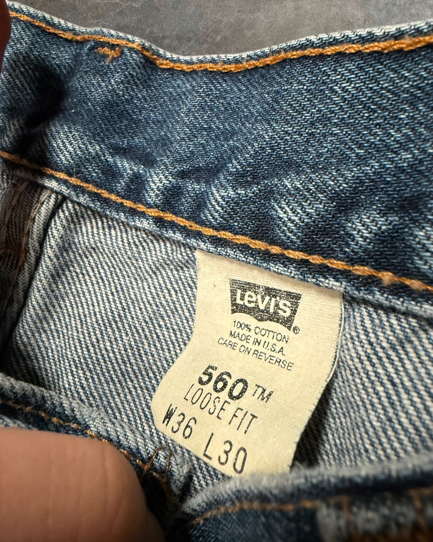 '01 Levis 560 Pants Sz. 36x30