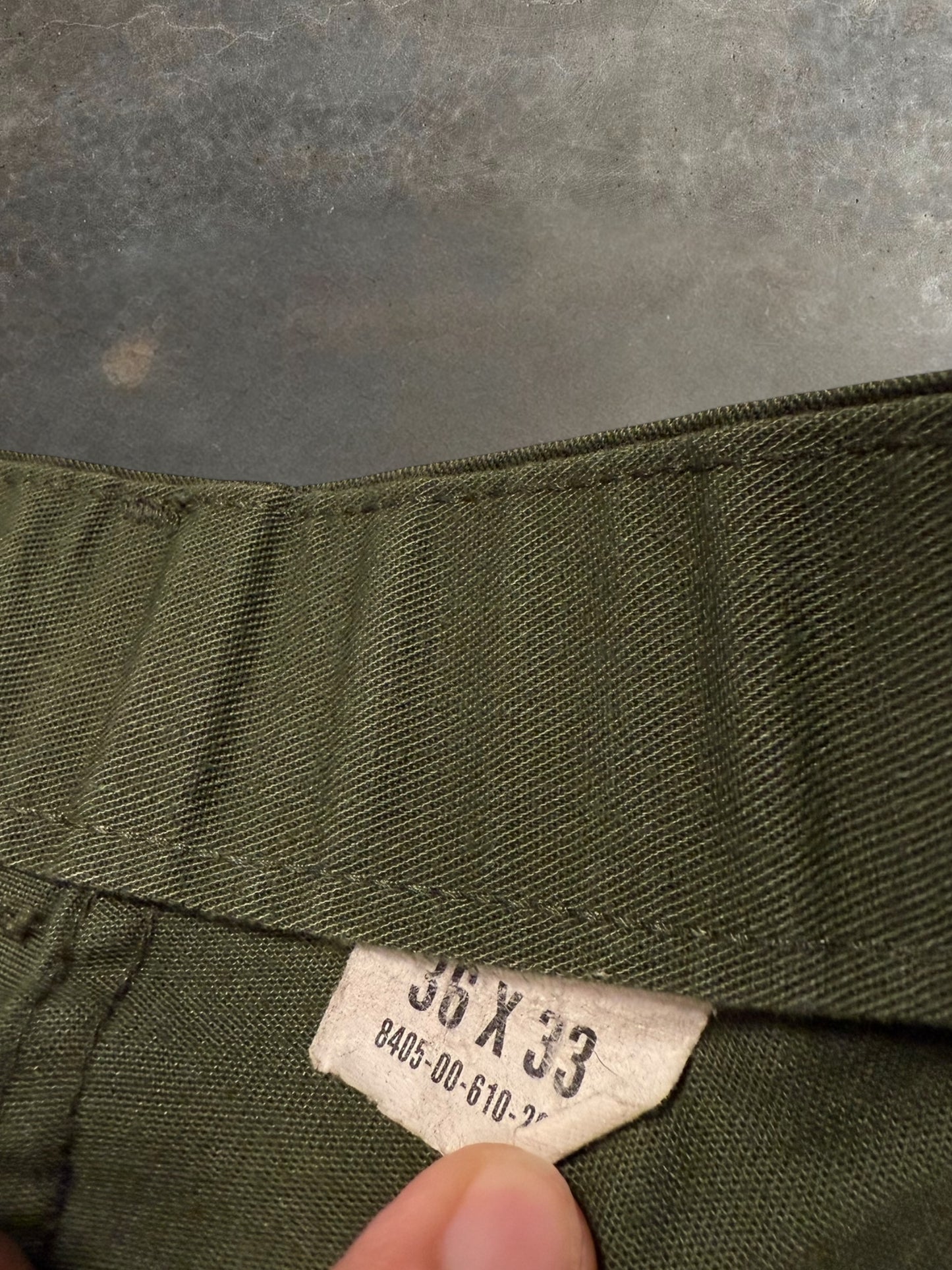 '90s Military Pants Sz. 36x33