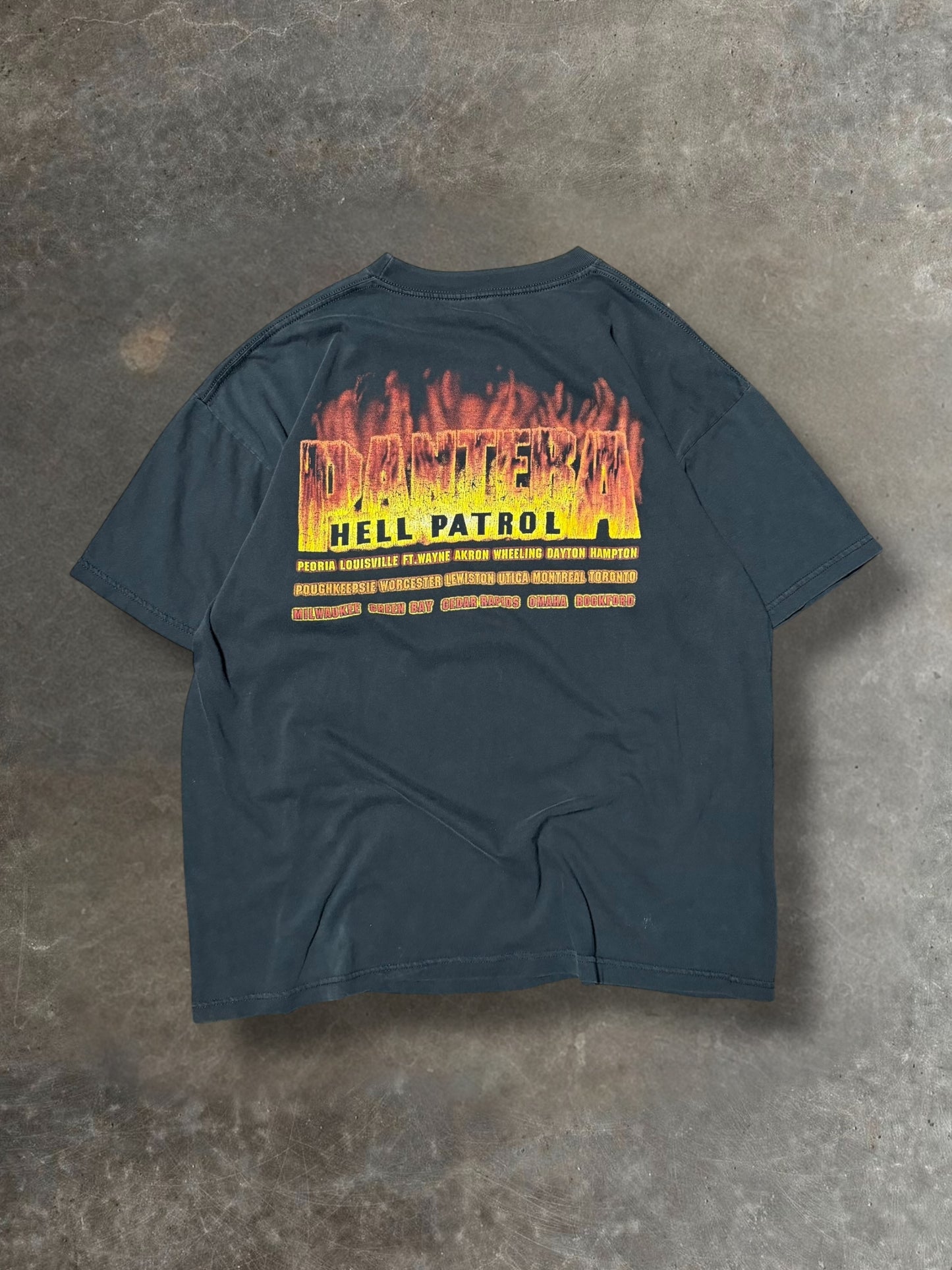 '97 Pantera Hell patrol Tour Tee Sz. XL