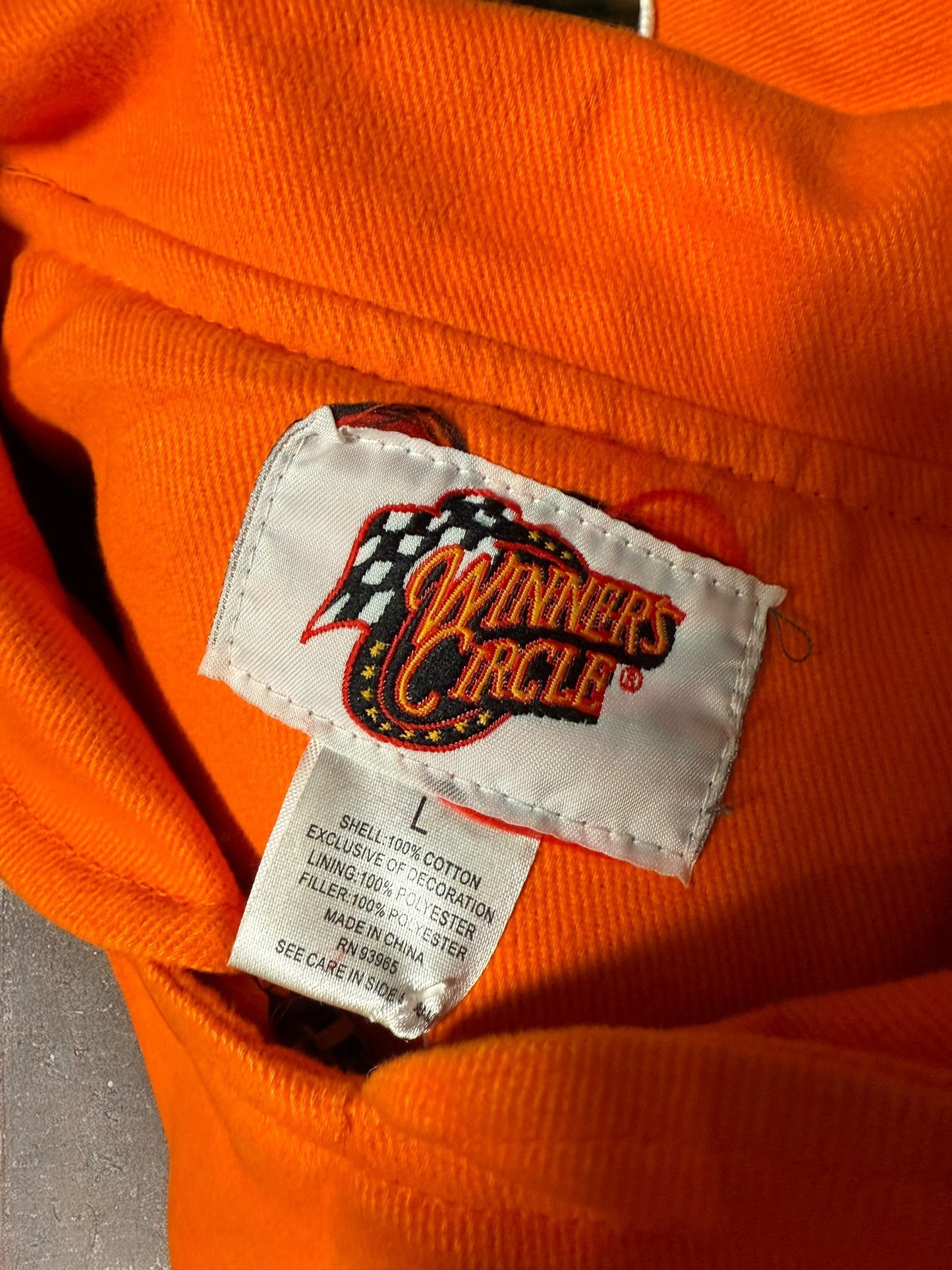 '00s Tony Stewart Nascar Jacket Sz. L