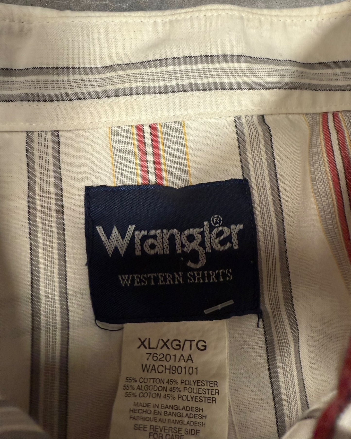 '90s Pearl Snap Button Up Sz. XL