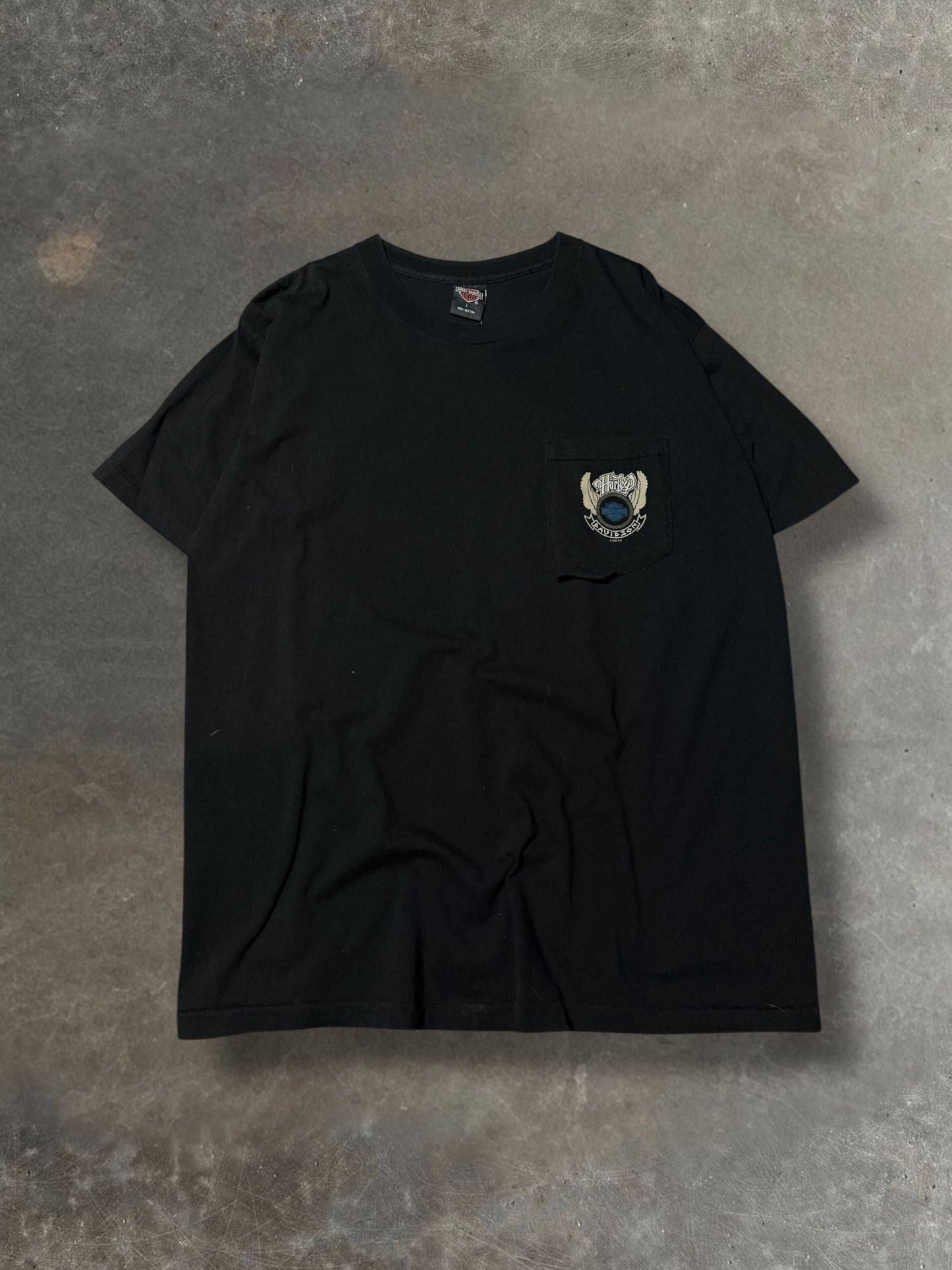 '95 Wisconsin Harley Pocket Tee Sz. L