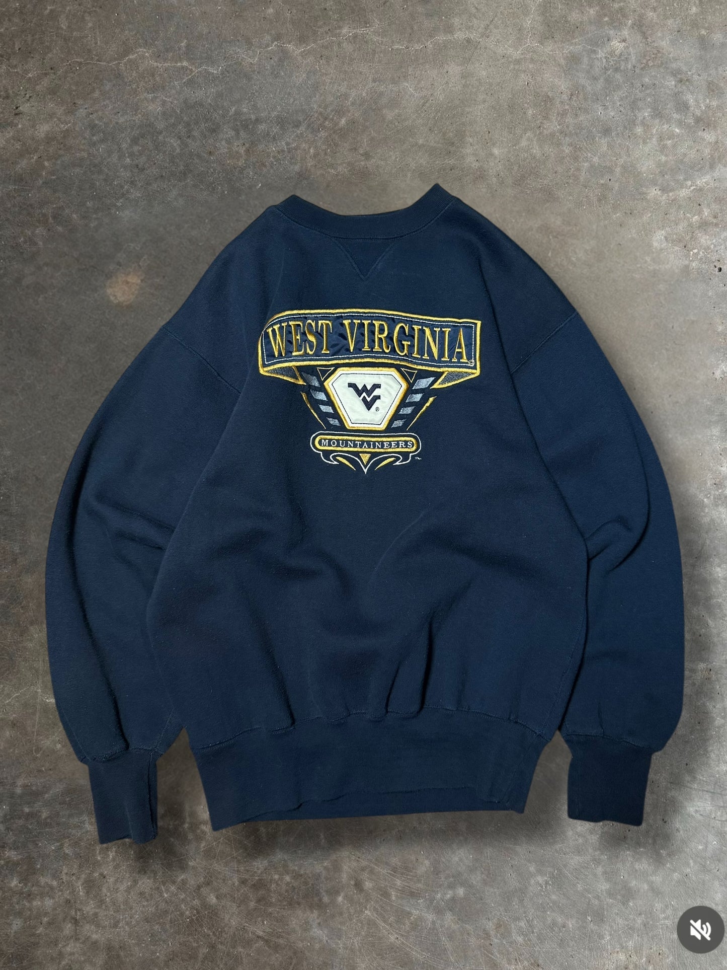 '90s West Virginia Crewneck Sz. M