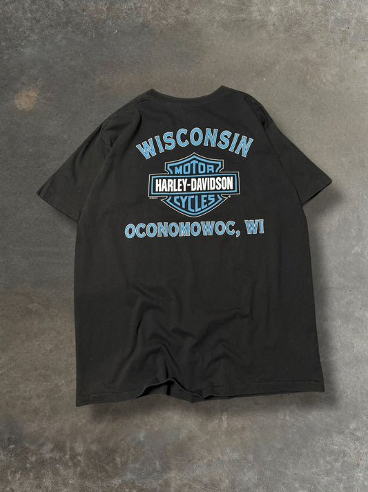 '95 Wisconsin Harley Pocket Tee Sz. L
